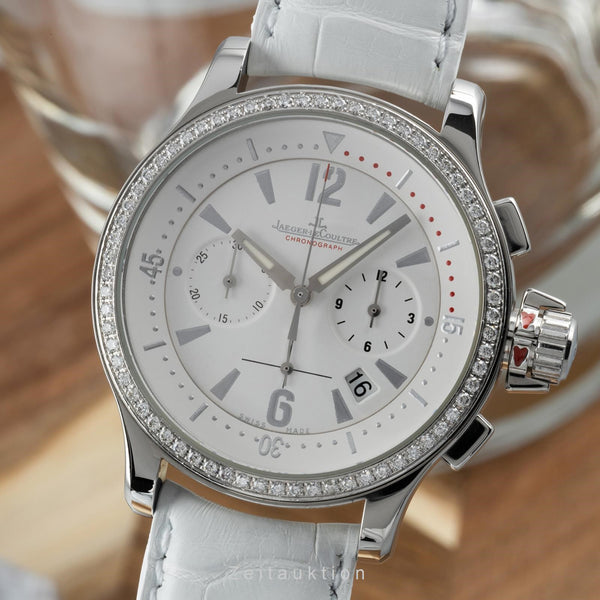Jaeger-LeCoultre Master Compressor Diamanten Edelstahl Damenuhr Ref. 148.8.31 [2203874]