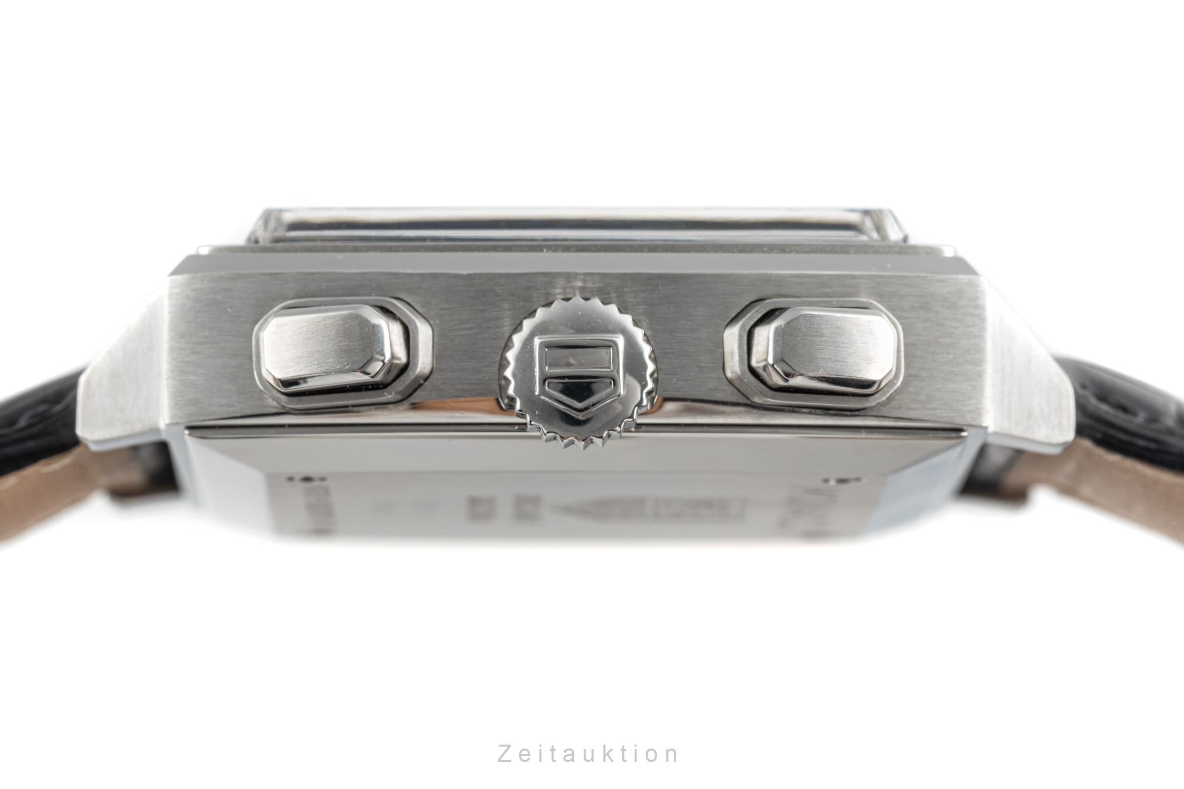 Tag Heuer Monaco chronograph steel automatic men's watch CW211-0 LP: 6400EUR  [2203922]