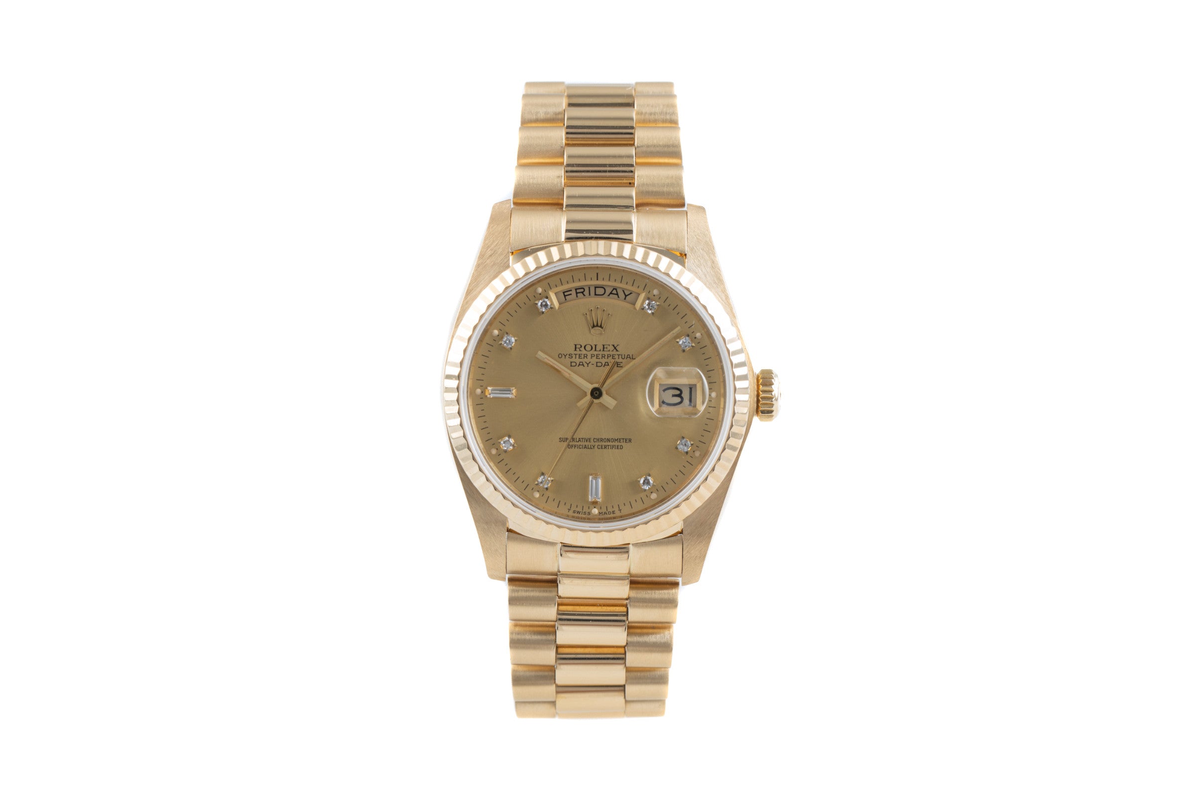 Rolex Day-Date 18K Gold Automatik Herrenuhr Oyster Perpetual Ref. 18038  [2203934]