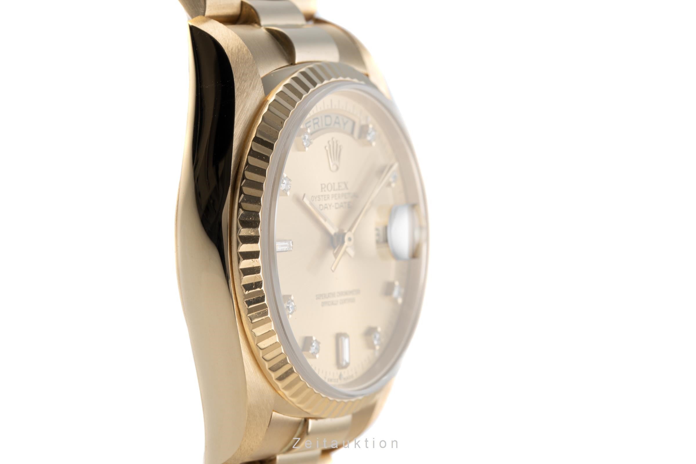Rolex Day-Date 18K Gold Automatik Herrenuhr Oyster Perpetual Ref. 18038  [2203934]