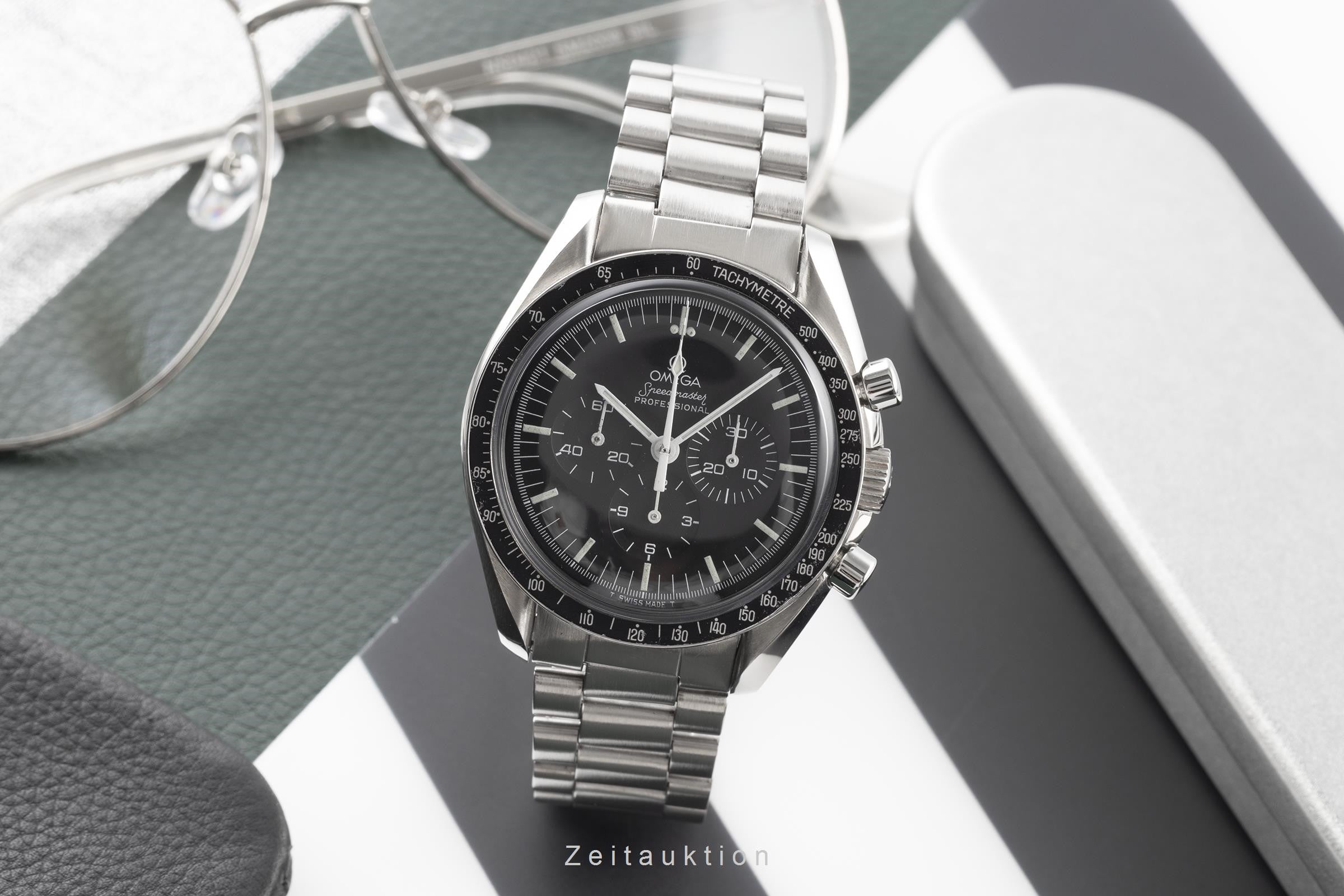 Omega Speedmaster cronografo acciaio carica manuale orologio da uomo 3890.50.00, ST145.022 Vintage  [2203941]