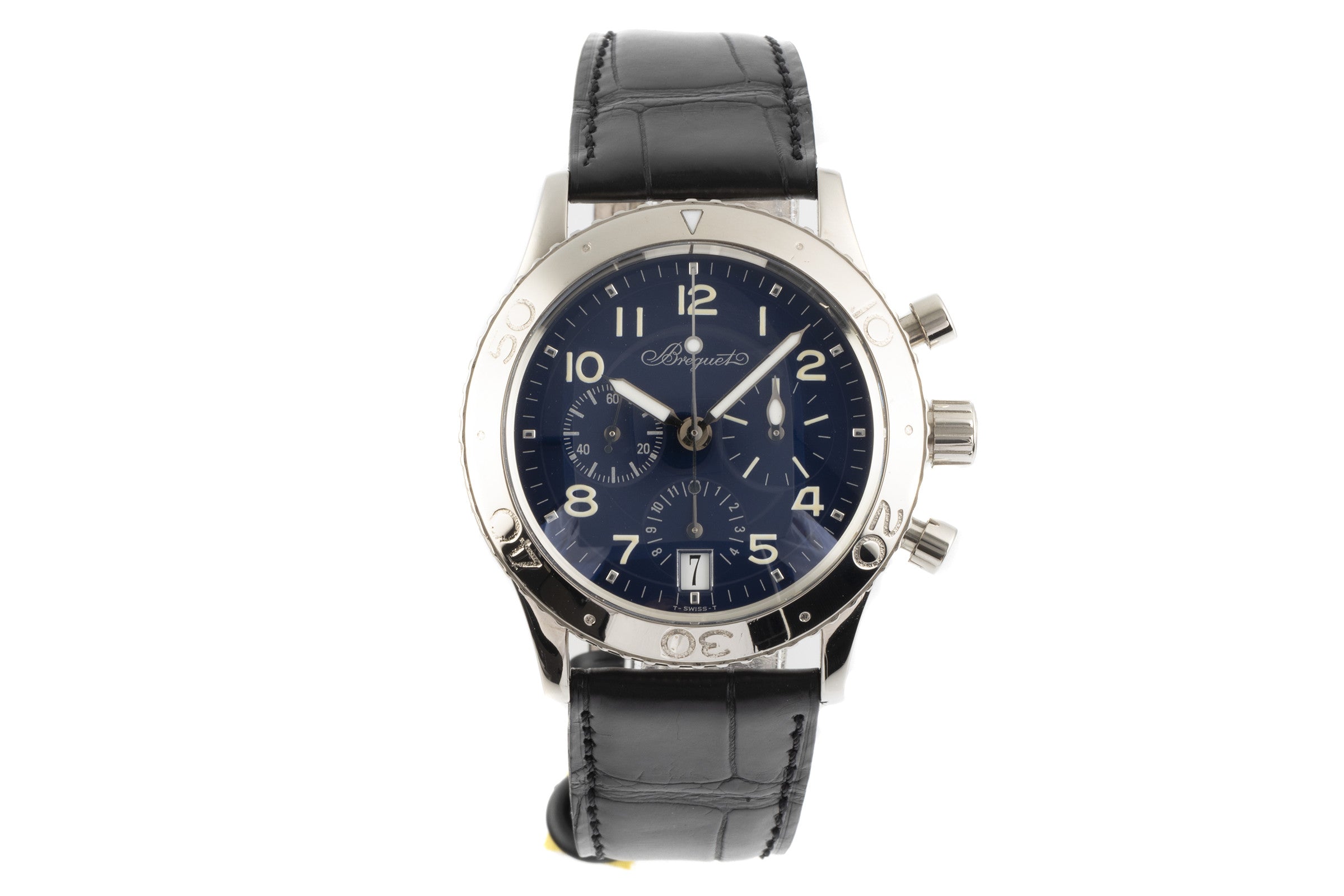 Breguet Type XX chronographe or blanc 18 ct automatique montre pour hommes 3820  [2203968]