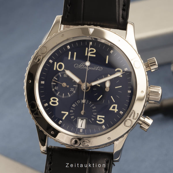 Breguet Type XX chronographe or blanc 18 ct automatique montre pour hommes 3820  [2203968]