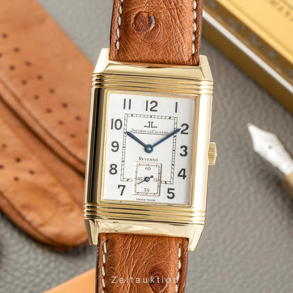 Jaeger LeCoultre Reverso 18 ct gold manual winding men's watch 270.1.62 LP: 14800EUR  [2203988]