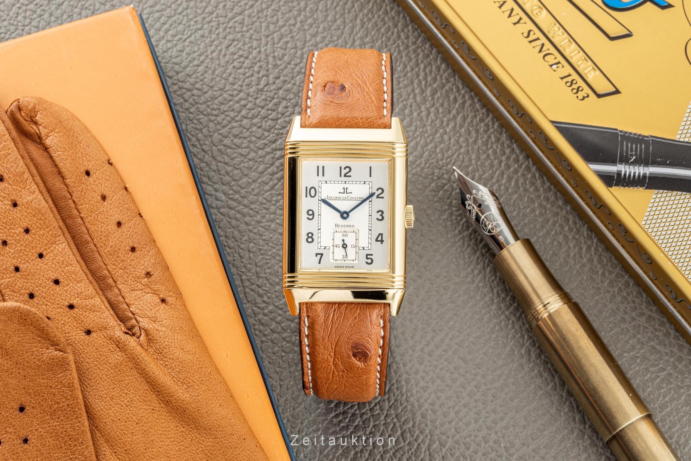 Jaeger LeCoultre Reverso 18 ct gold manual winding men's watch 270.1.62 LP: 14800EUR  [2203988]