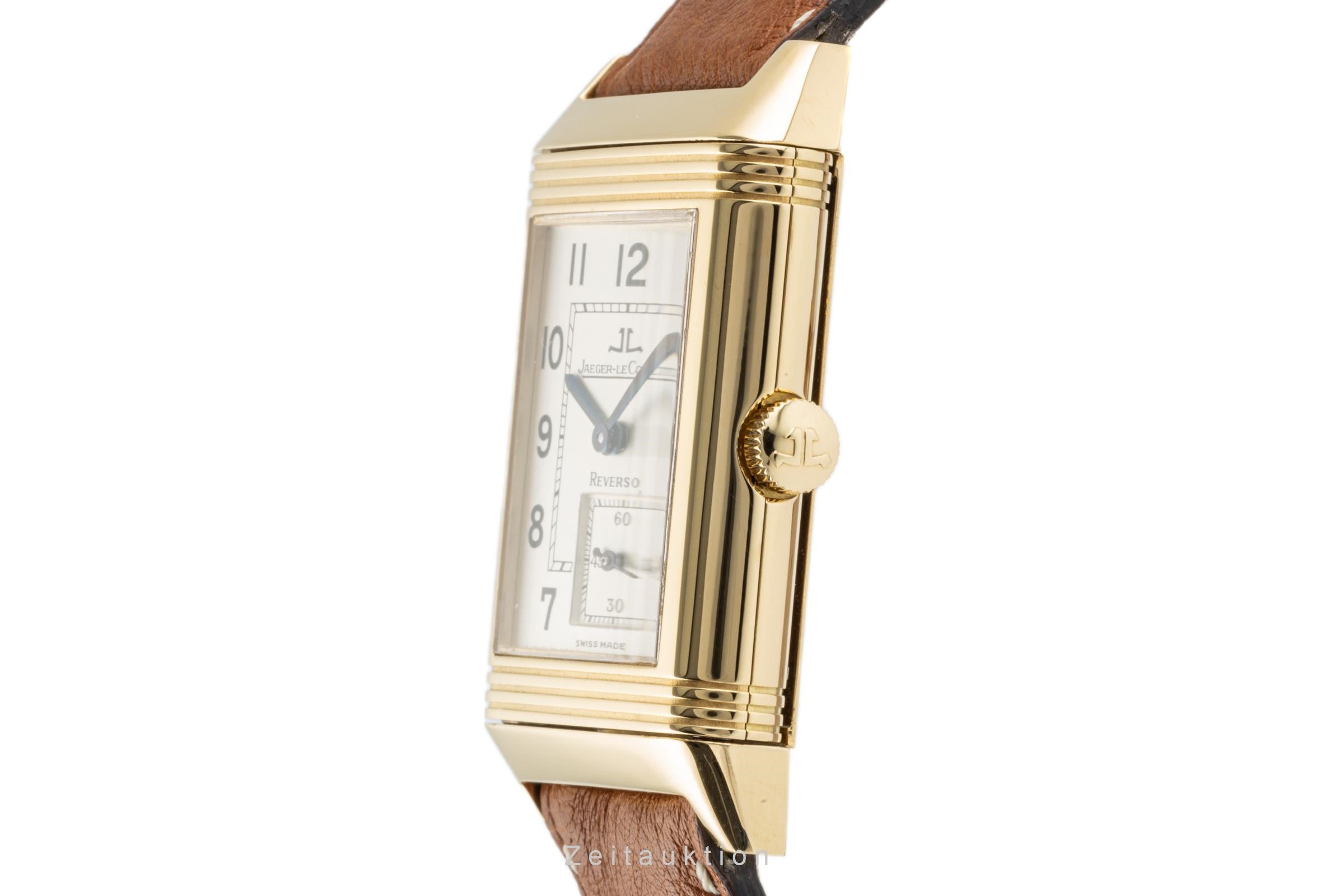 Jaeger LeCoultre Reverso 18 ct gold manual winding men's watch 270.1.62 LP: 14800EUR  [2203988]