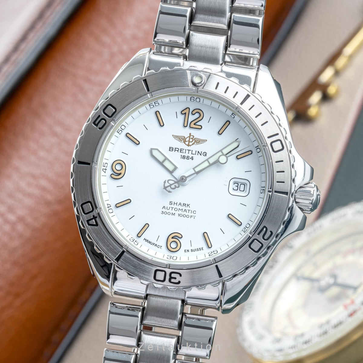 Breitling Shark steel automatic B17 A17605 2204009