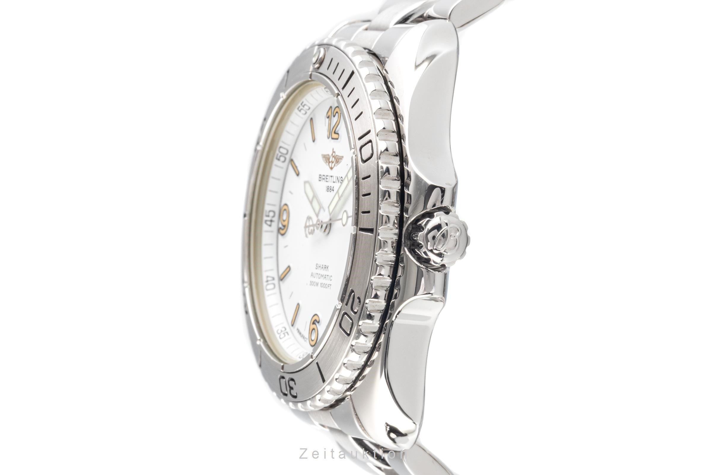 Breitling Shark steel automatic men's watch A17605  [2204009]