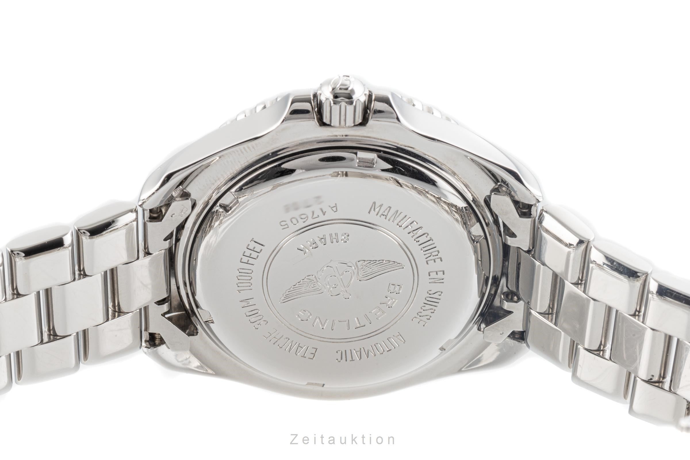 Breitling Shark steel automatic men's watch A17605  [2204009]