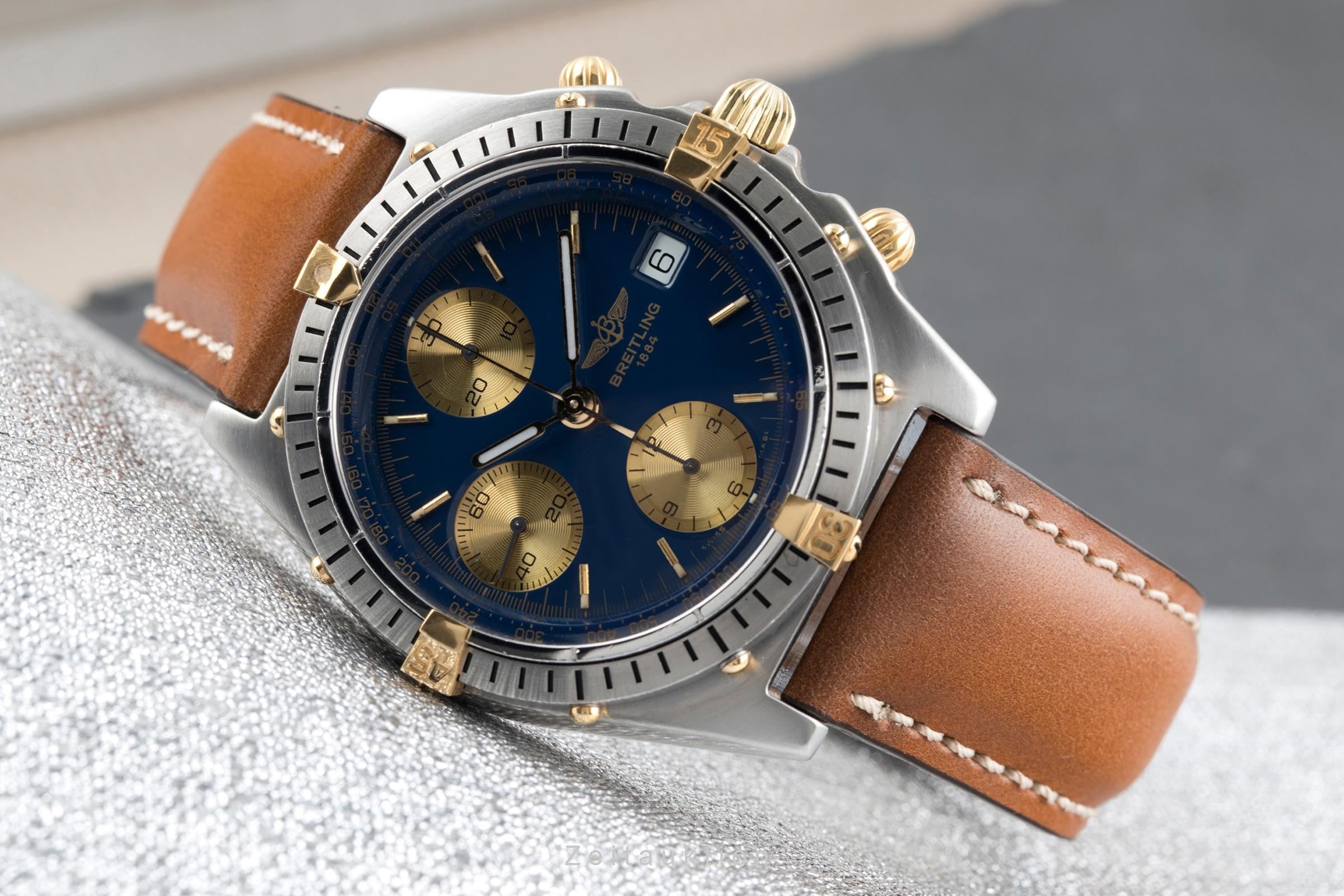 Breitling Chronomat cronografo acciaio / oro automatismo orologio da uomo 81.950, B13047 LP: 9300EUR  [2204014]