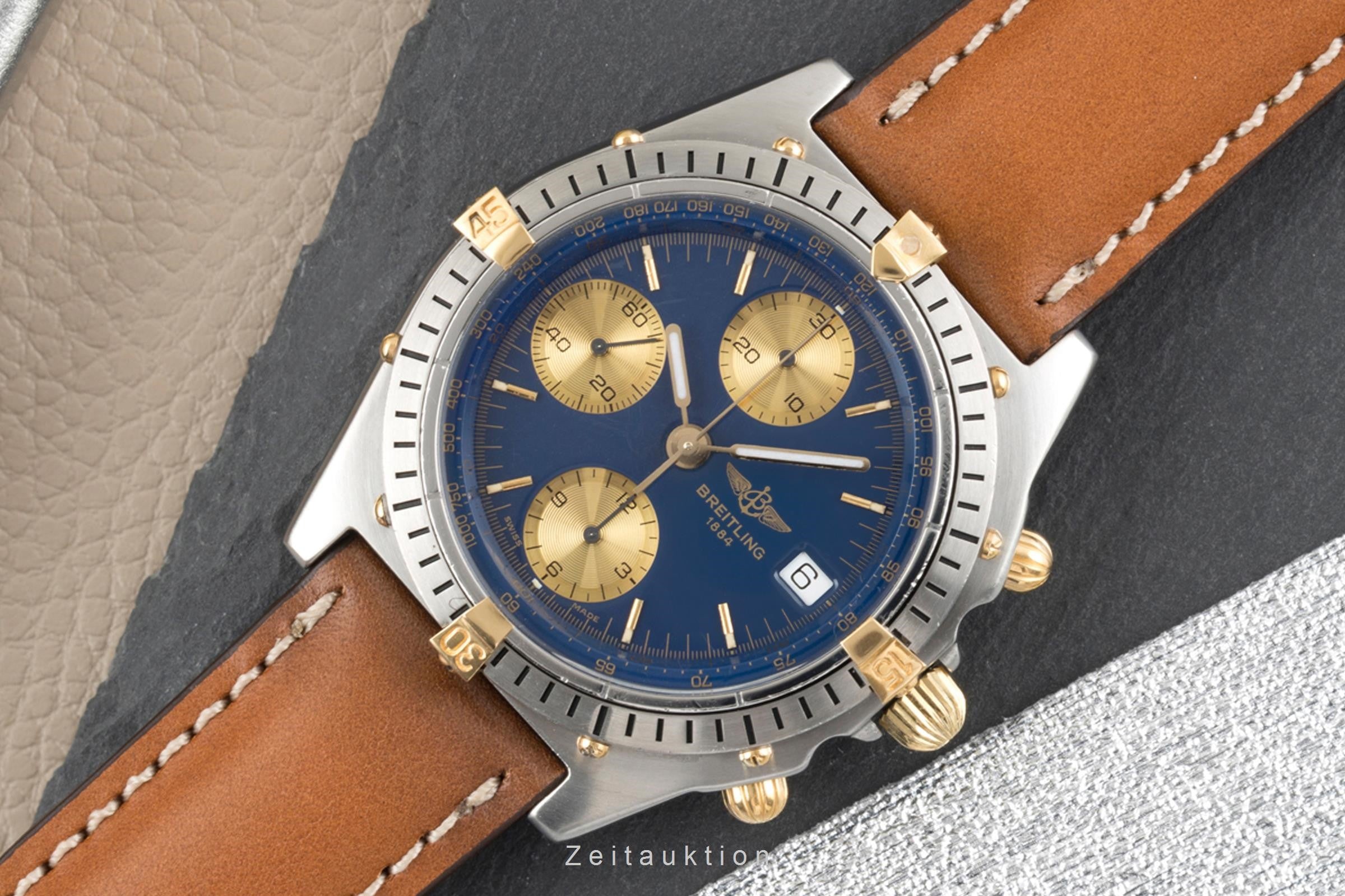 Breitling Chronomat cronografo acciaio / oro automatismo orologio da uomo 81.950, B13047 LP: 9300EUR  [2204014]