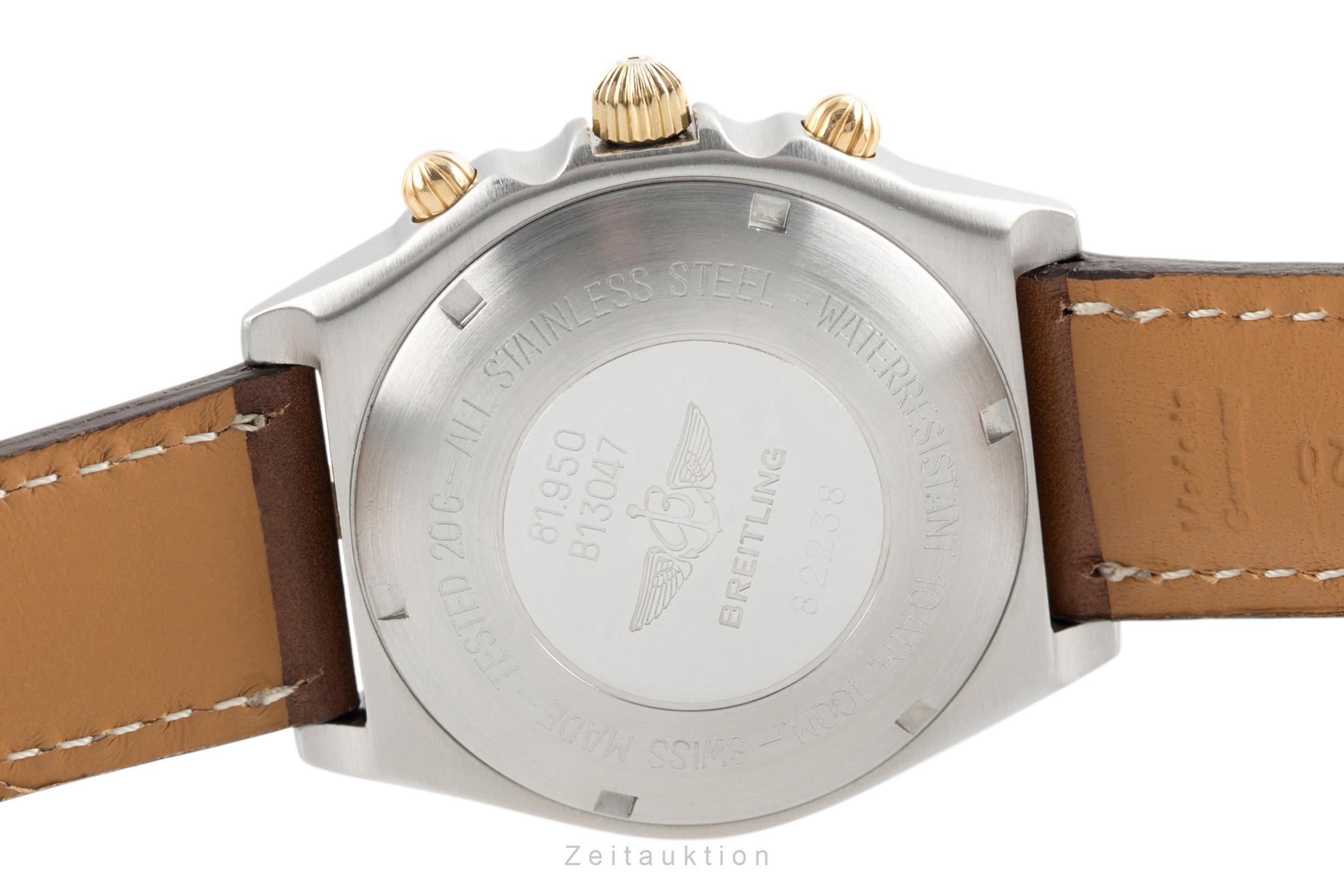 Breitling Chronomat cronografo acciaio / oro automatismo orologio da uomo 81.950, B13047 LP: 9300EUR  [2204014]