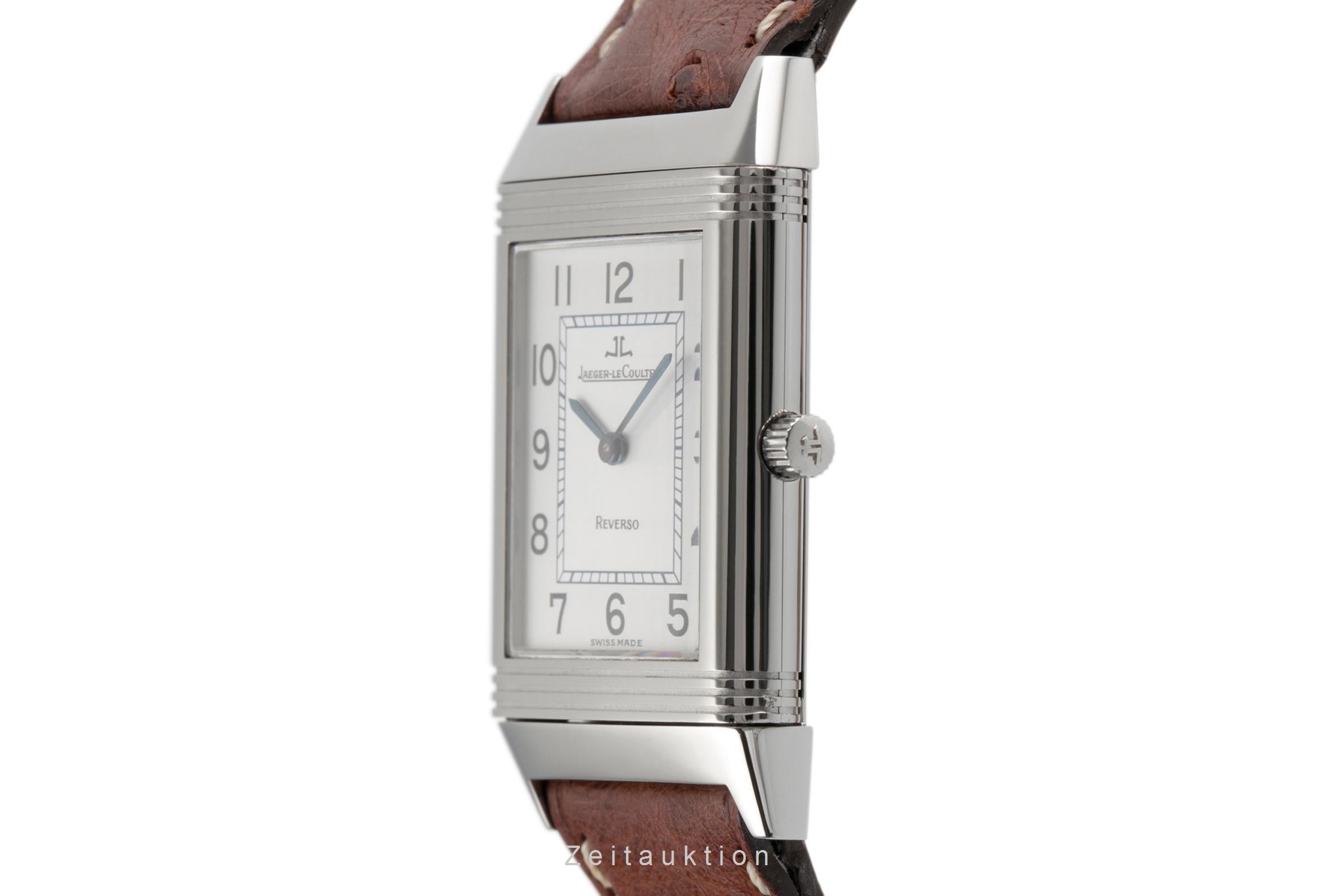Jaeger-LeCoultre Reverso Classique Handaufzug Stahl Ref. 250.8.86 B&P VP: 5950 € [2204055]