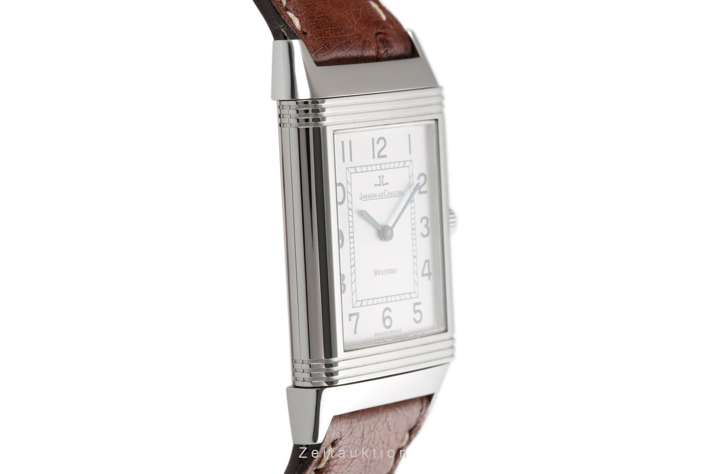 Jaeger-LeCoultre Reverso Classique Handaufzug Stahl Ref. 250.8.86 B&P VP: 5950 € [2204055]