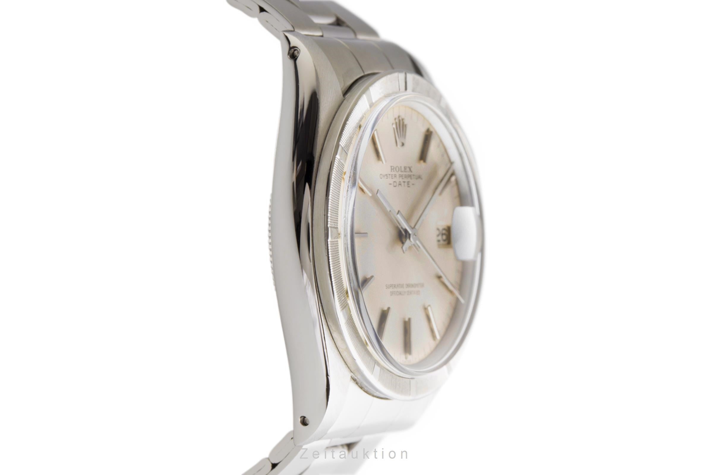 Rolex Date acero automático reloj para caballeros 1501  [2204057]