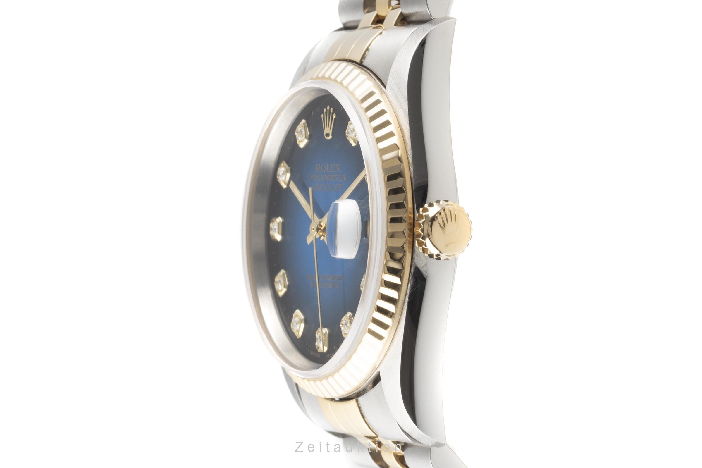 Rolex Datejust acero / oro automático reloj para caballeros 16233  [2204058]