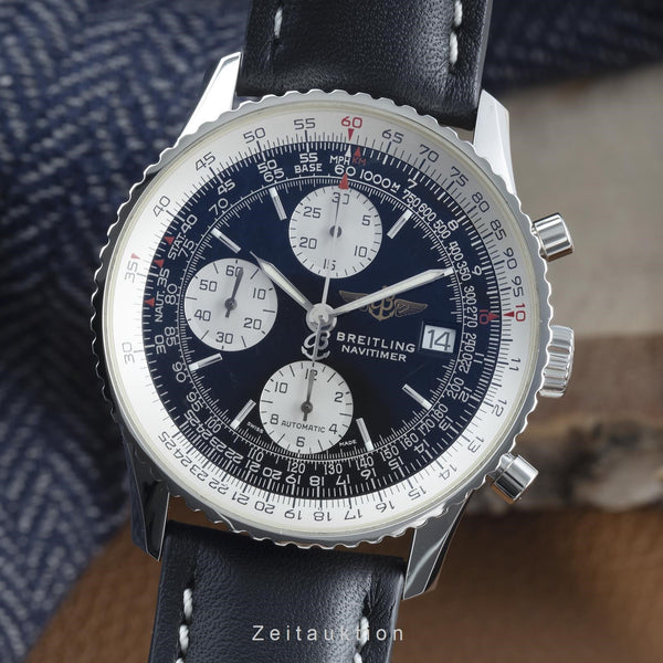Breitling Old Navitimer Chronograph Automatik Edelstahl Herrenuhr Ref. A13322 [2204067]