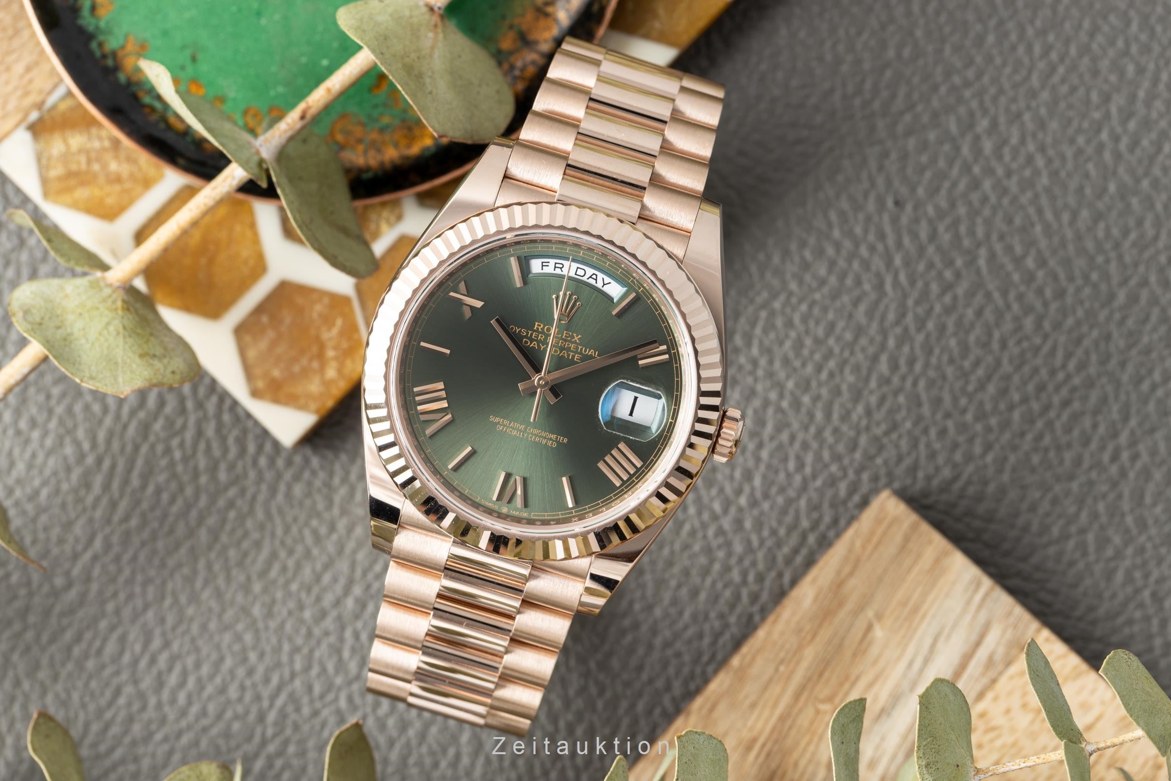 Rolex Day-Date oro rosso 18 ct automatismo 3255 228235