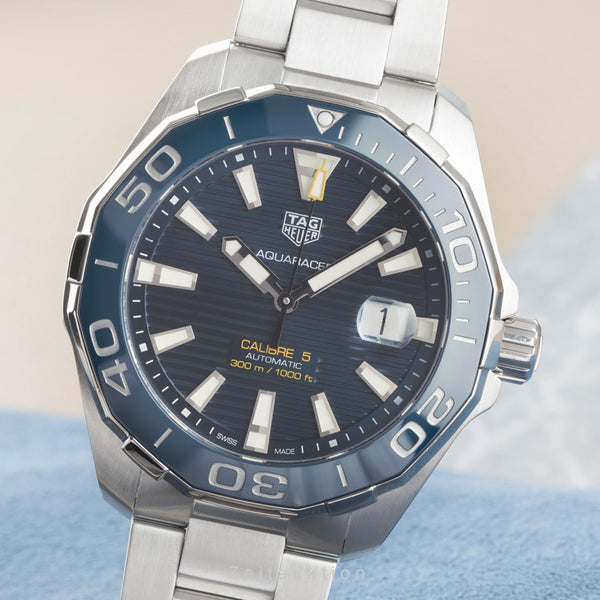 Tag Heuer Aquaracer steel automatic men's watch WAY201B.BA0927 LP: 3200EUR  [2204121]