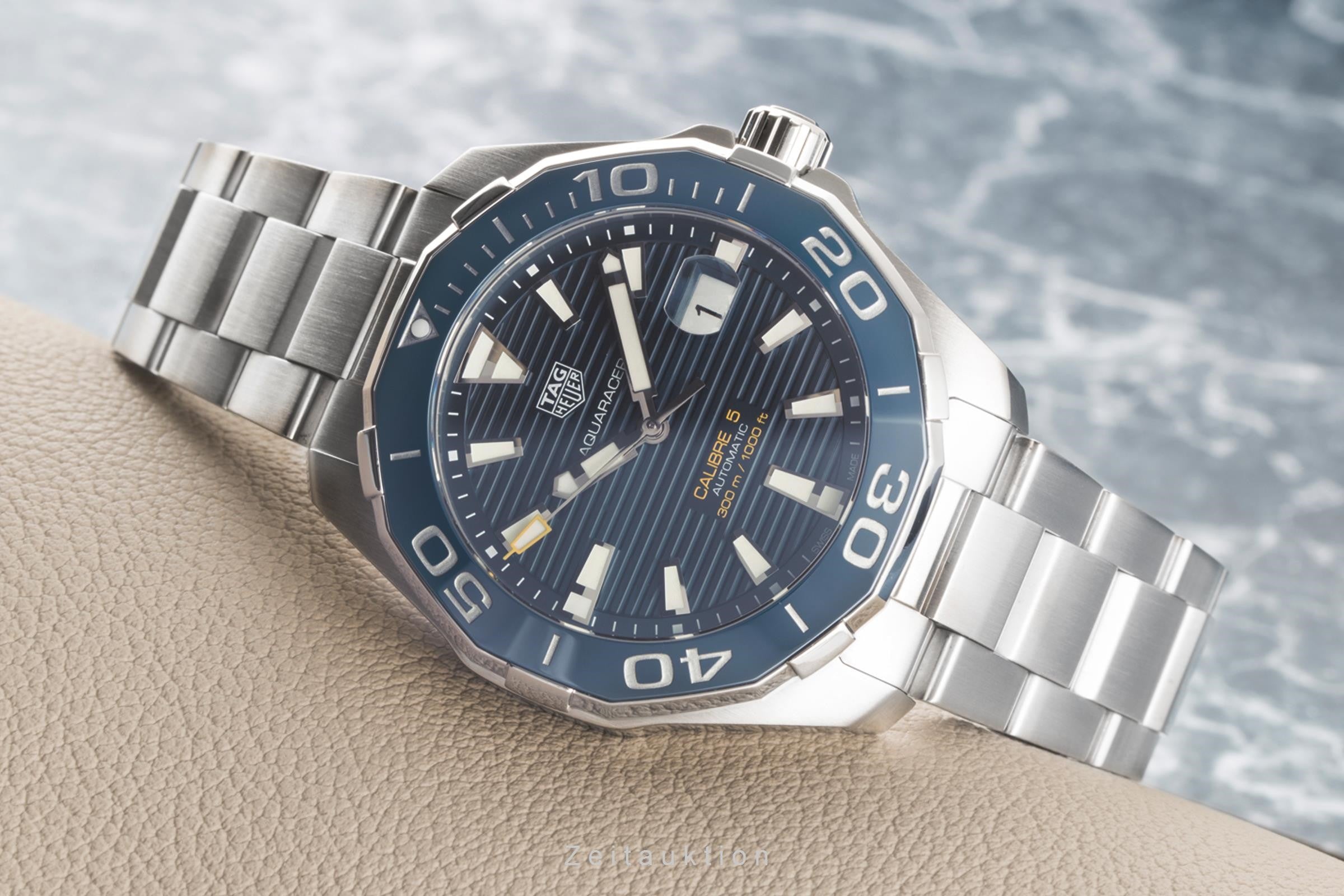 Tag Heuer Aquaracer steel automatic men's watch WAY201B.BA0927 LP: 3200EUR  [2204121]