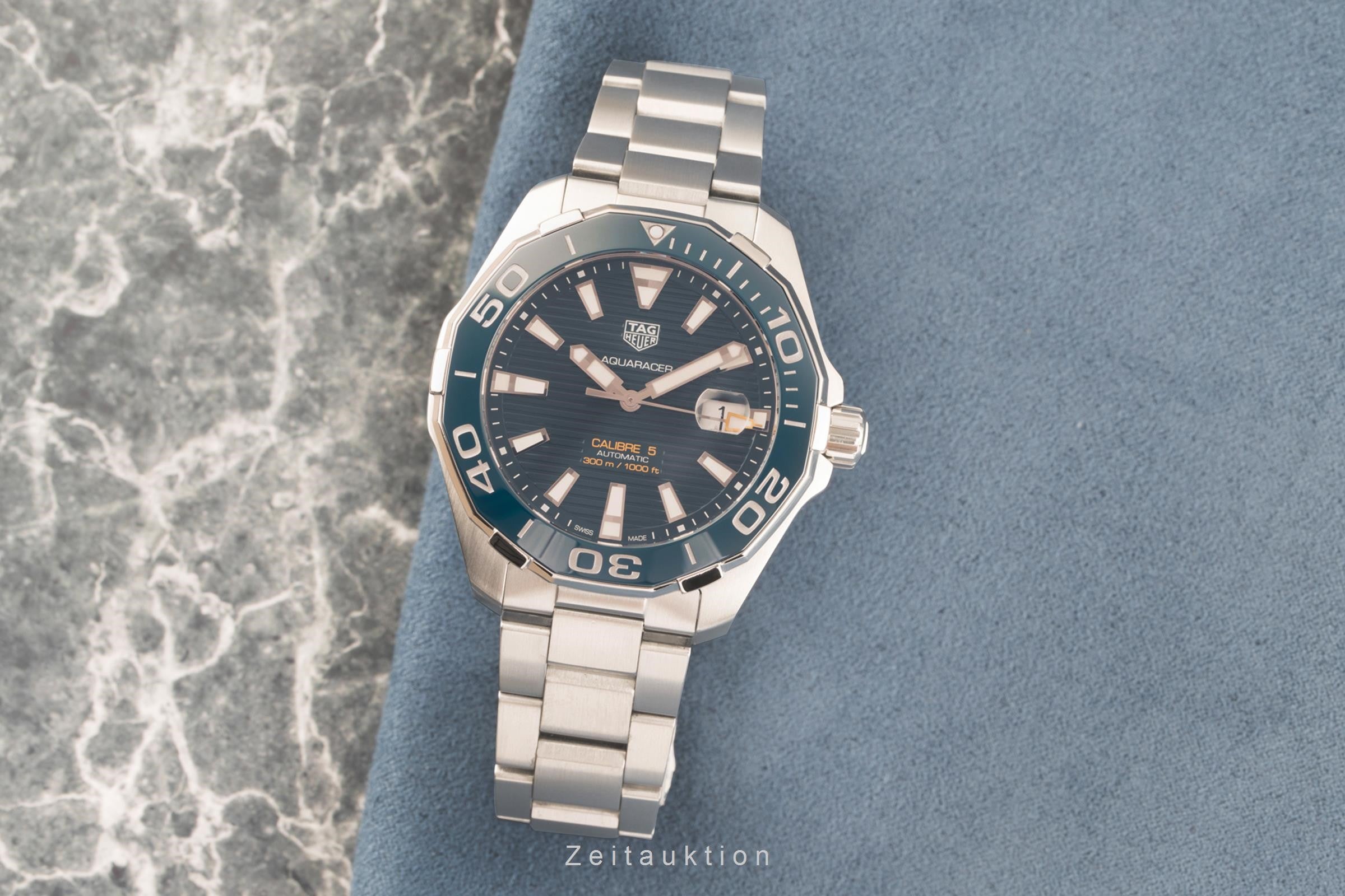 Tag Heuer Aquaracer steel automatic men's watch WAY201B.BA0927 LP: 3200EUR  [2204121]