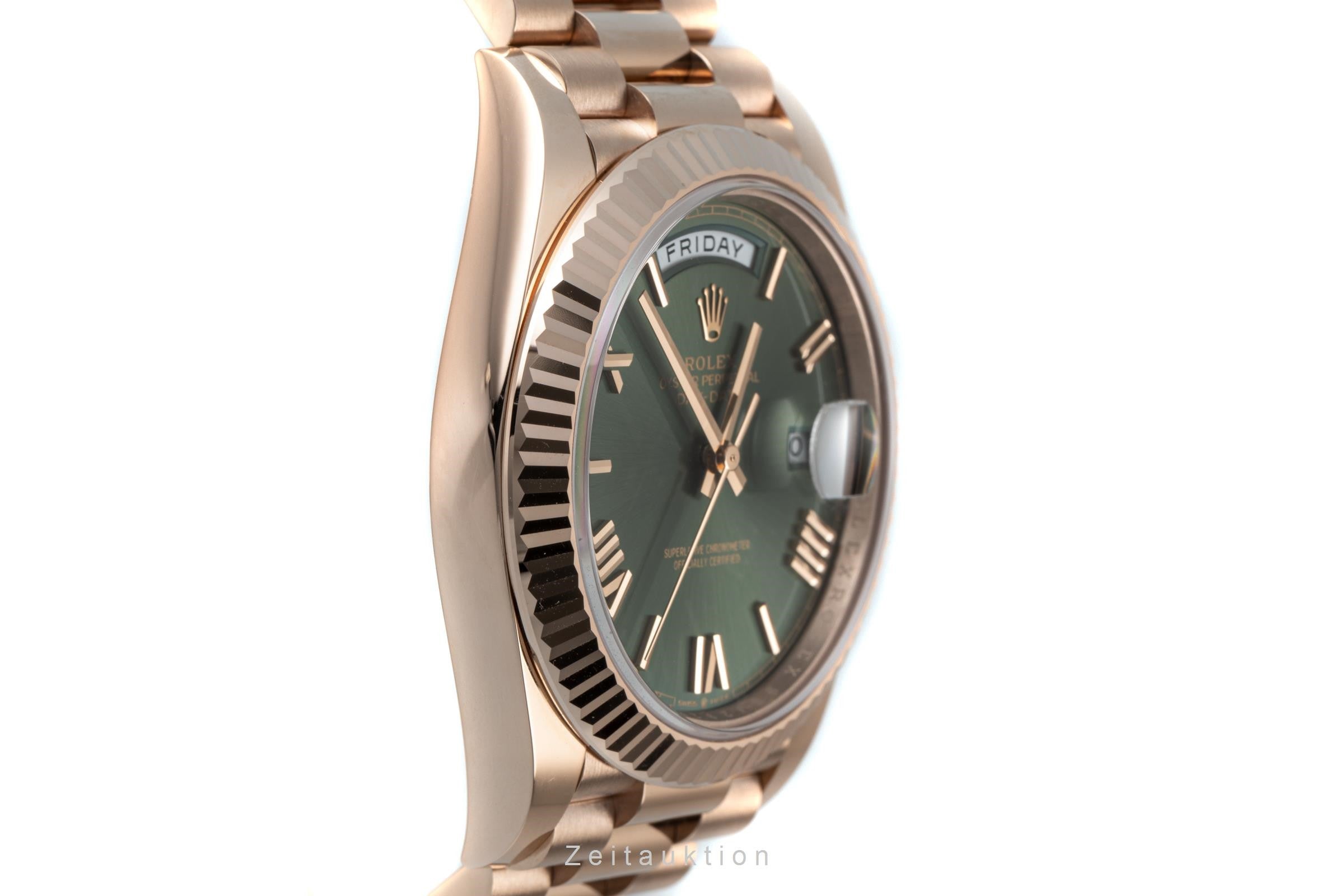 Rolex Day-Date 40 18K Roségold Herrenuhr Oyster Perpetual Ref. 228235 B&P 2022 [2204127]