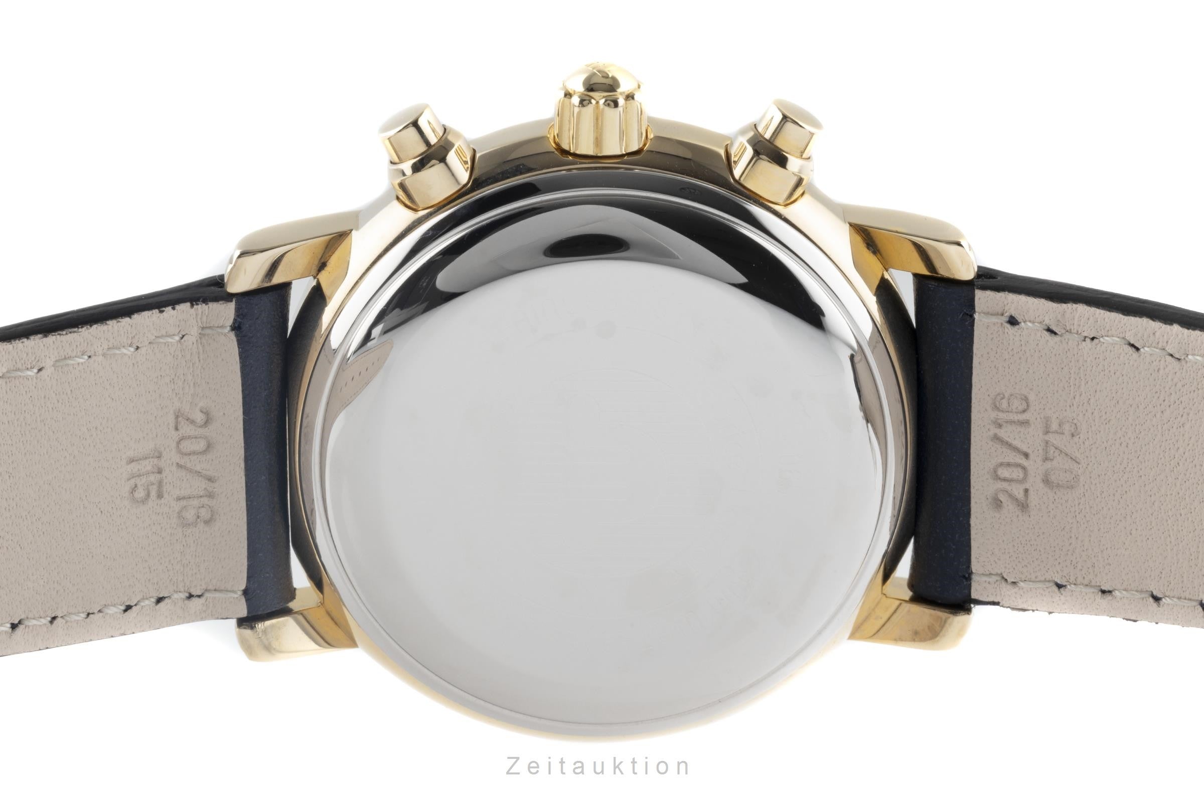 Maurice Lacroix Croneo chronograph gilt / steel automatic men's watch 03700  [2204131]