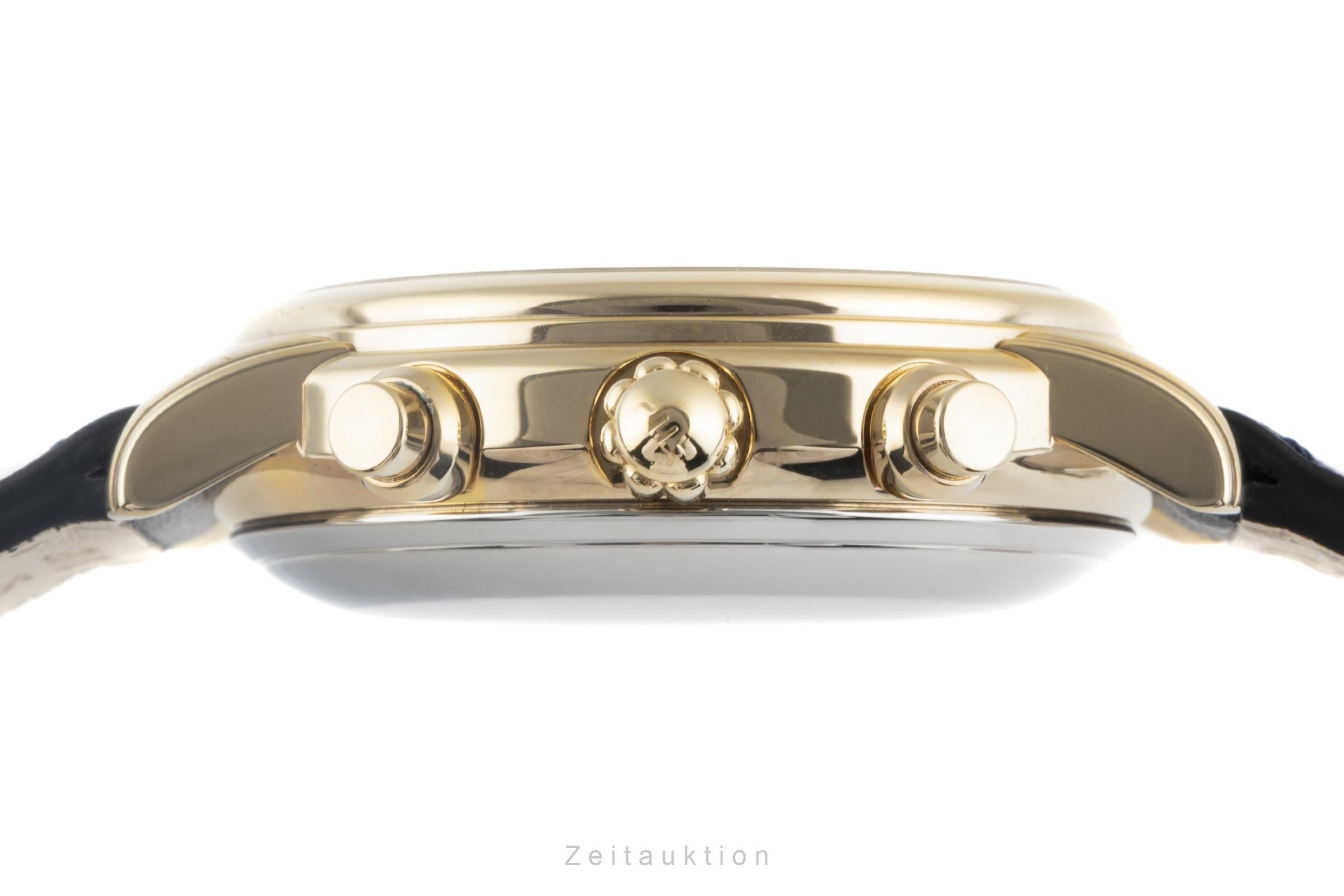 Maurice Lacroix Croneo chronograph gilt / steel automatic men's watch 03700  [2204131]