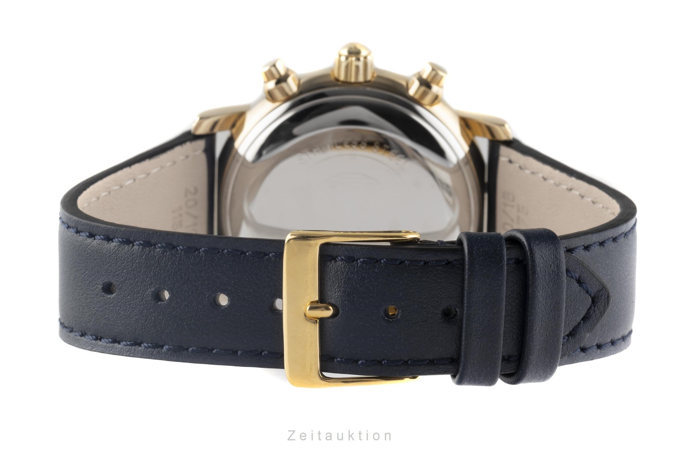 Maurice Lacroix Croneo chronograph gilt / steel automatic Ref