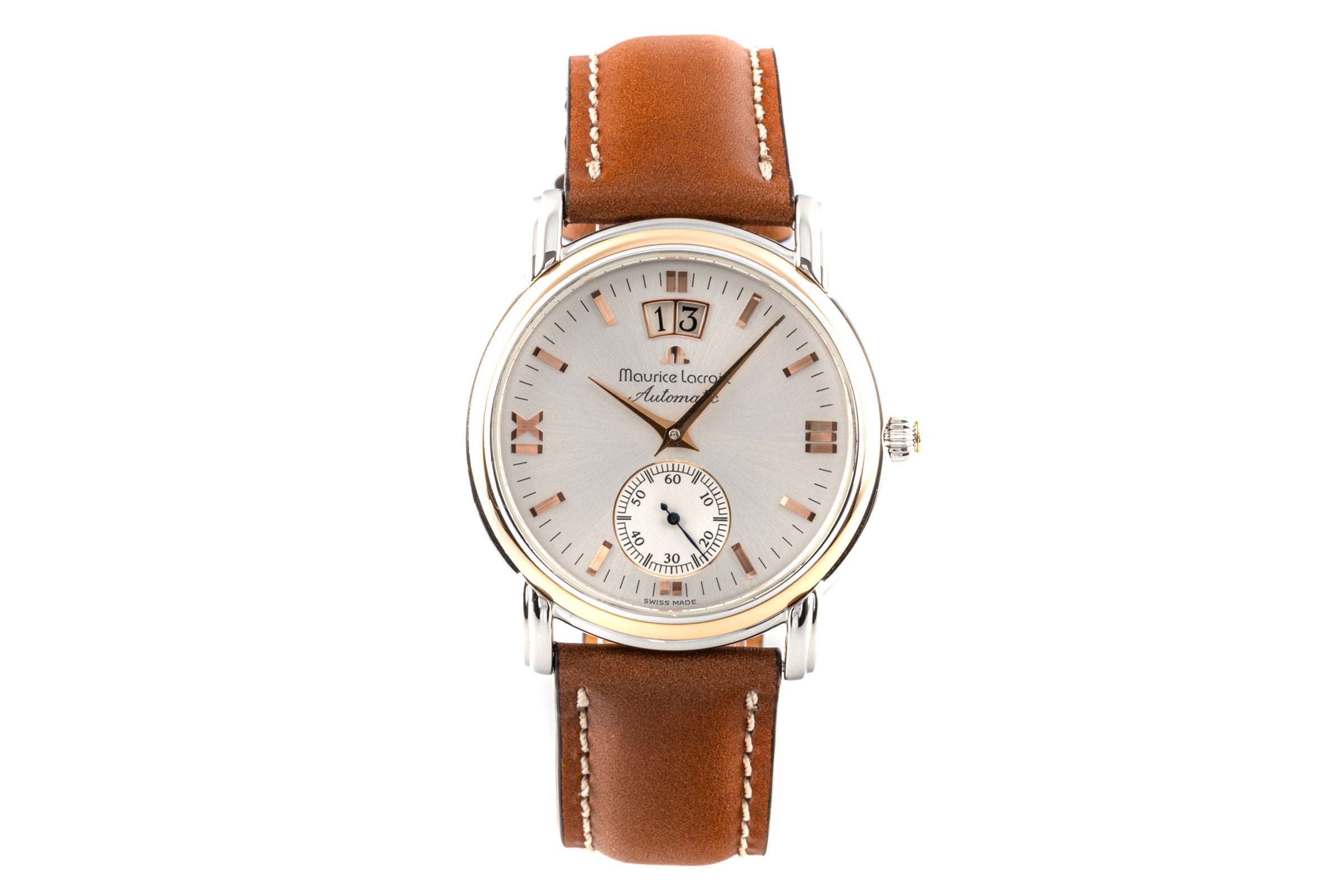 Maurice Lacroix Masterpiece “Grand Guichet” Stahl / Gold Automatik Ref. 58789 [2204136]