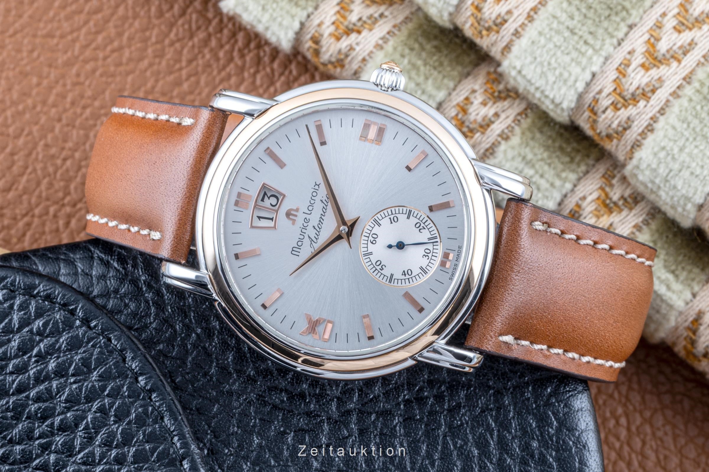 Maurice Lacroix Masterpiece “Grand Guichet” Stahl / Gold Automatik Ref. 58789 [2204136]