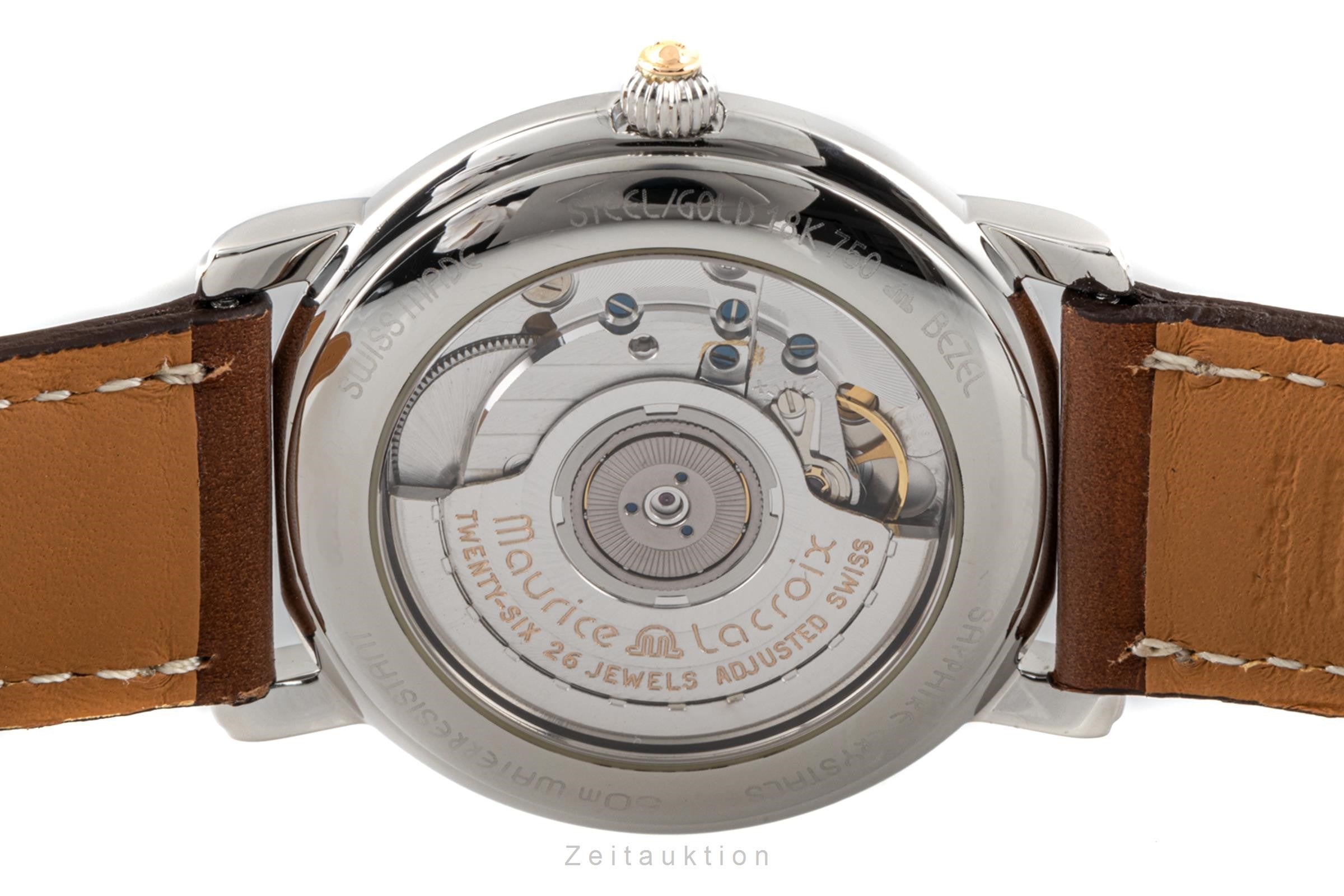 Maurice Lacroix Masterpiece “Grand Guichet” Stahl / Gold Automatik Ref. 58789 [2204136]