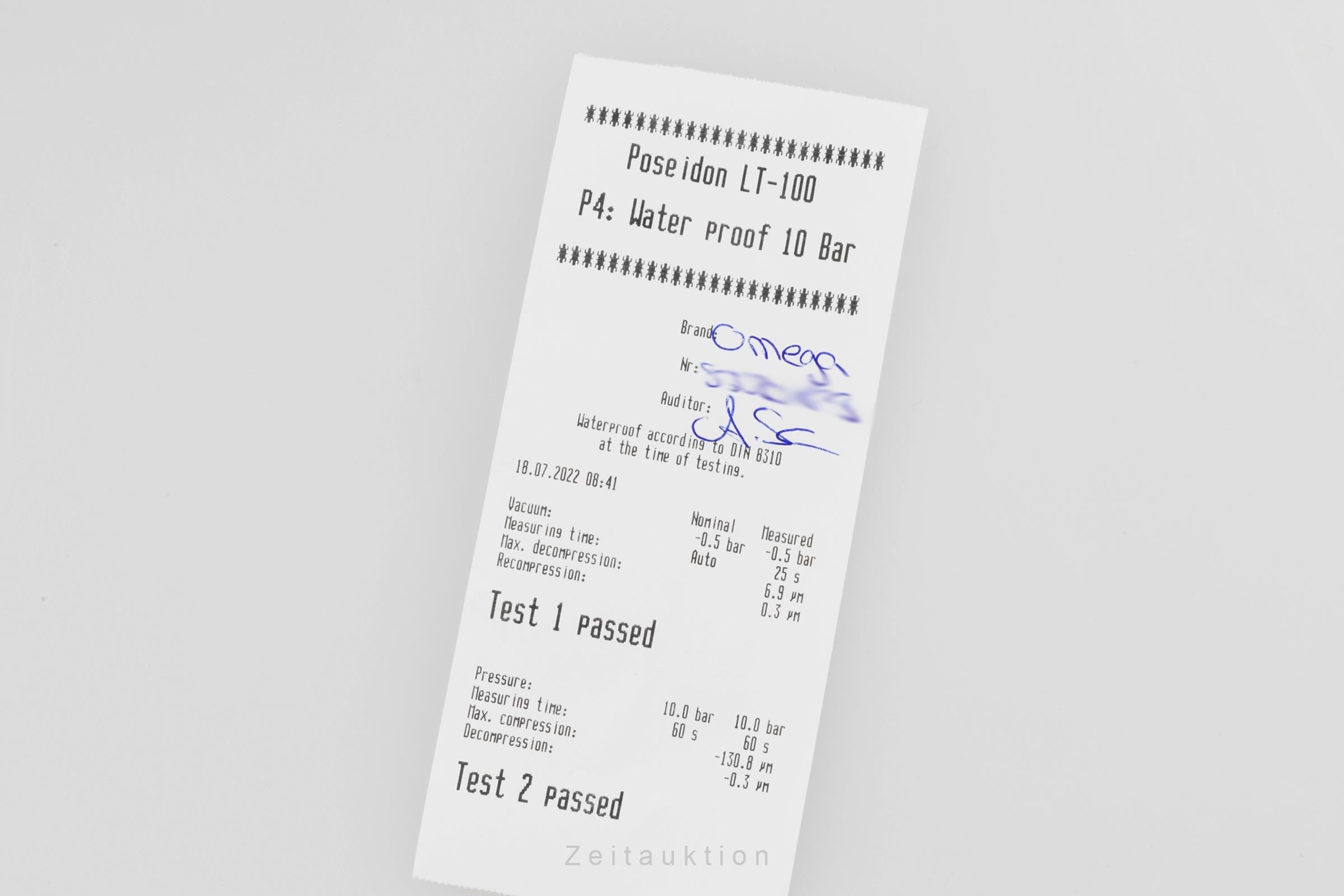 Omega Speedmaster Date Chronograph Automatik Stahl Herrenuhr Ref. 3210.50.00 B&P [2204139]