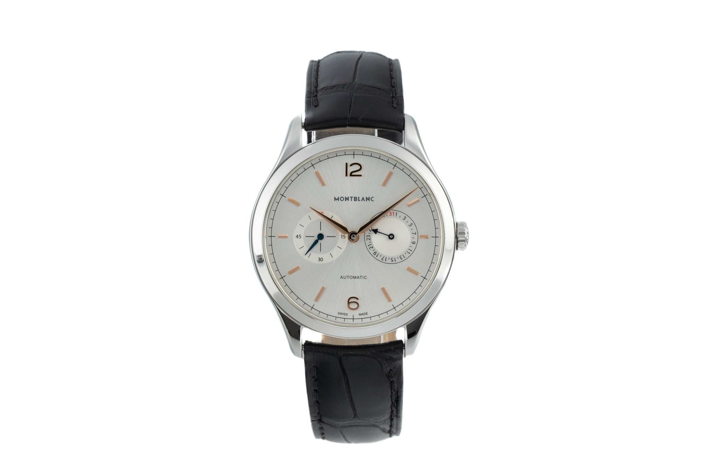 Montblanc Heritage steel automatic Kal. MB 24.23 Ref. 114872, 7403