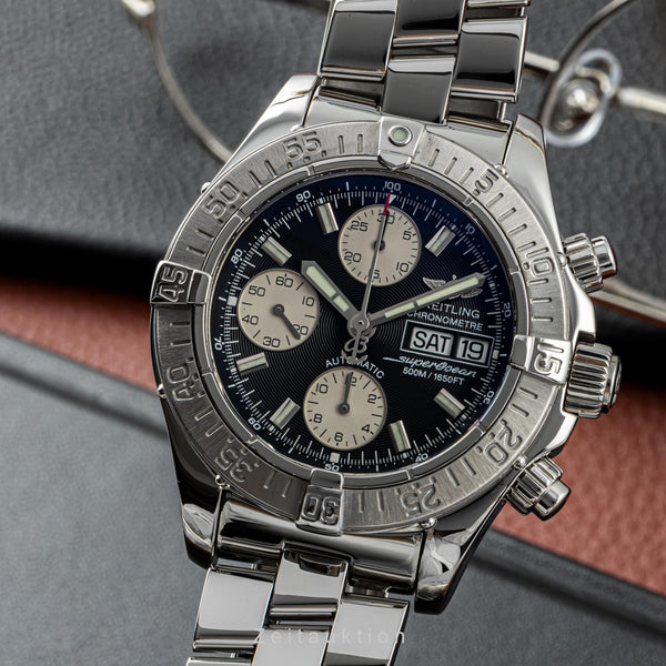 Breitling Superocean chronograph steel automatic men's watch A13340  [2204146]