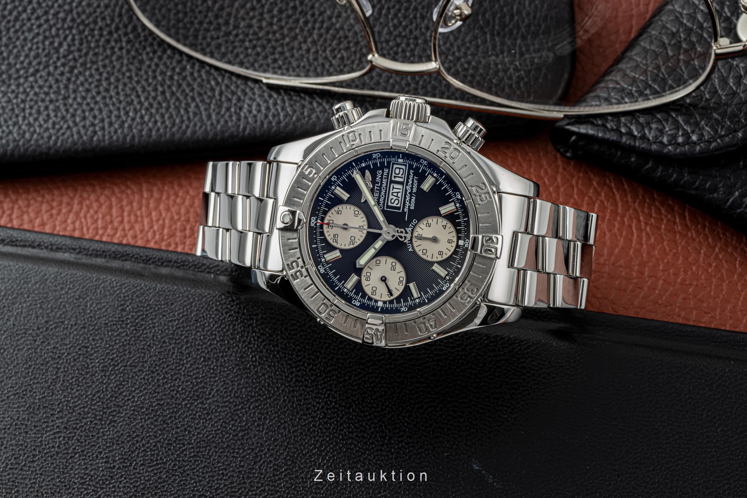 Breitling Superocean chronograph steel automatic men's watch A13340  [2204146]