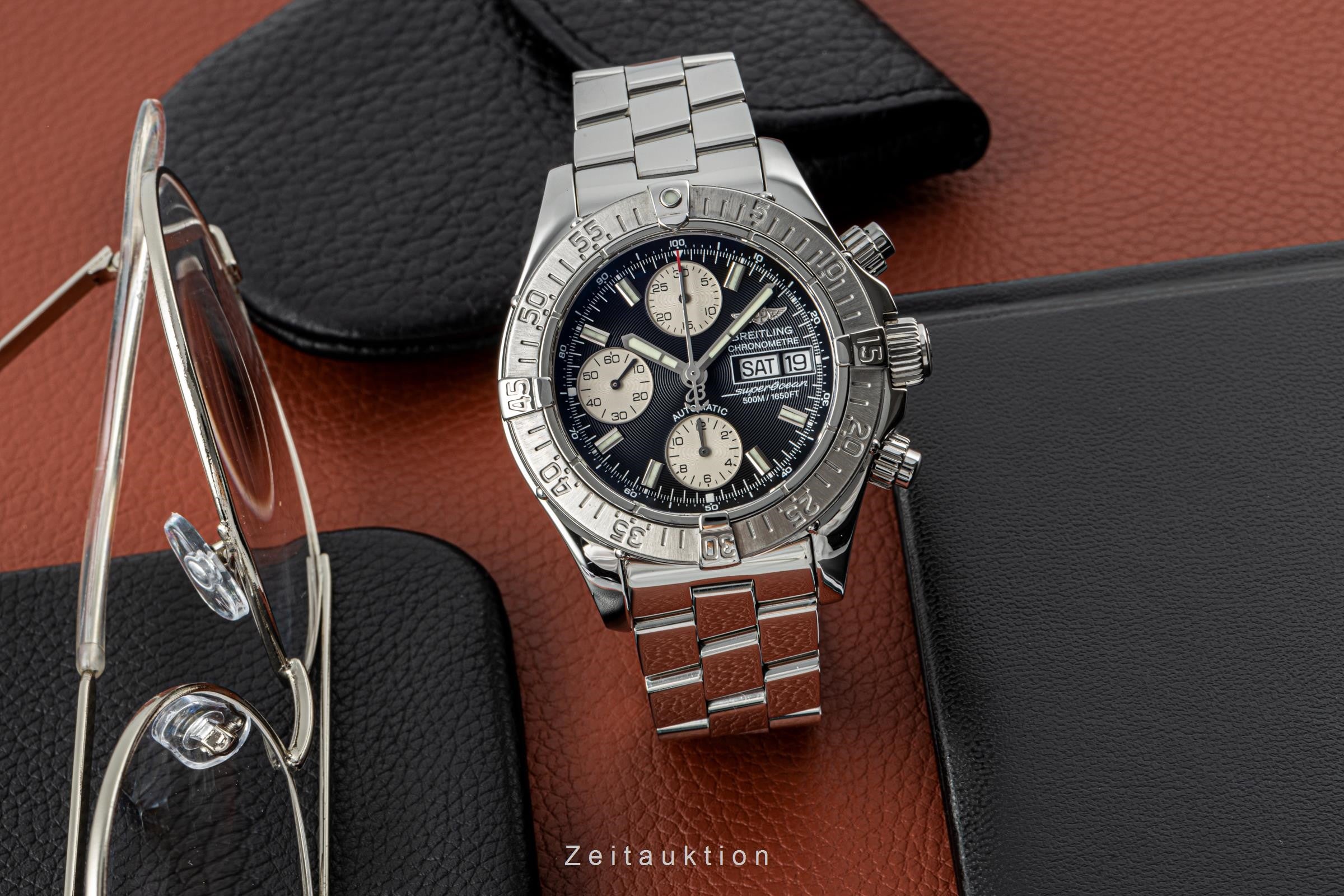 Breitling Superocean chronograph steel automatic men's watch A13340  [2204146]