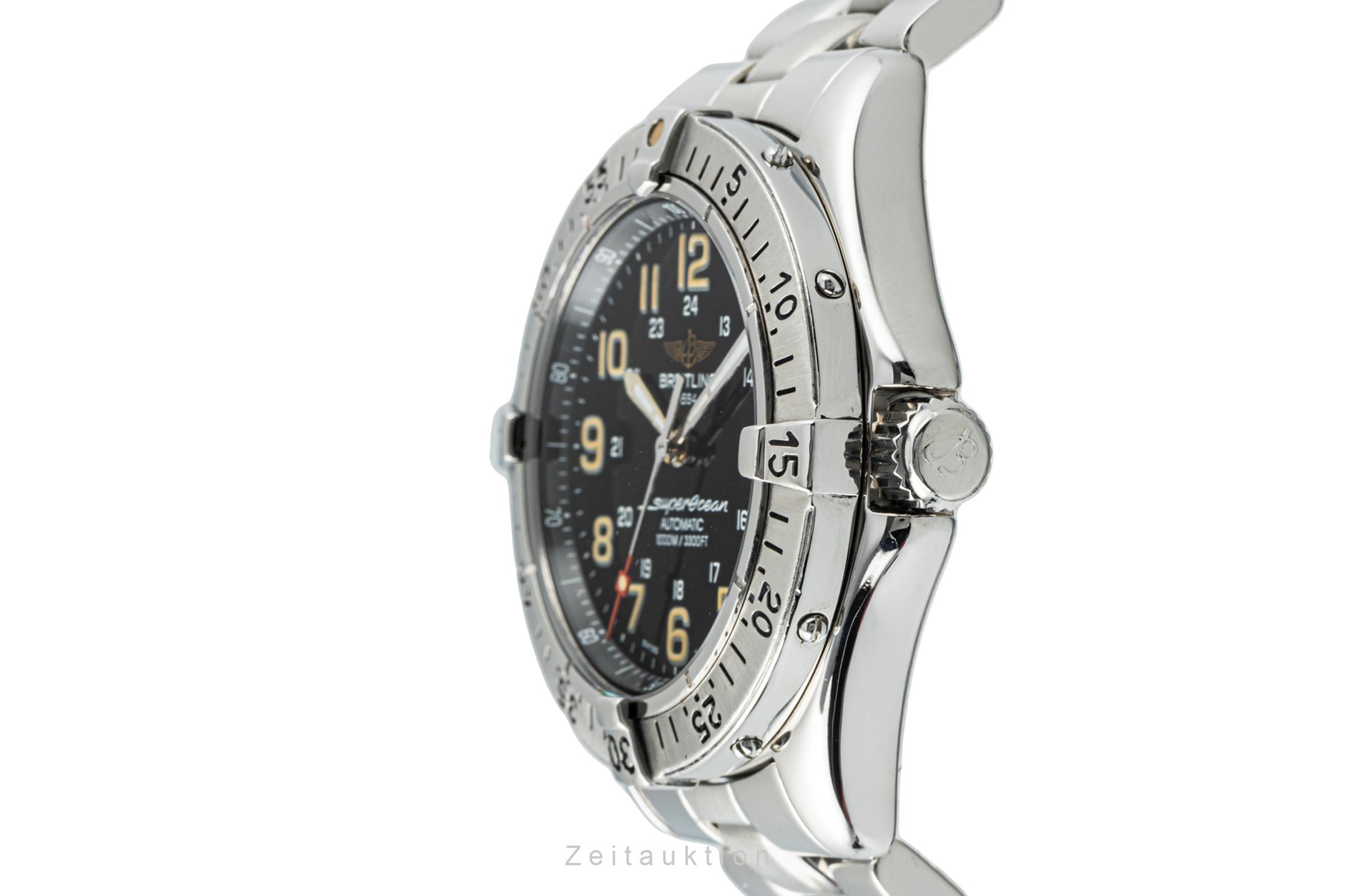 Breitling Superocean steel automatic men's watch A17040 LP: 3950EUR  [2204156]