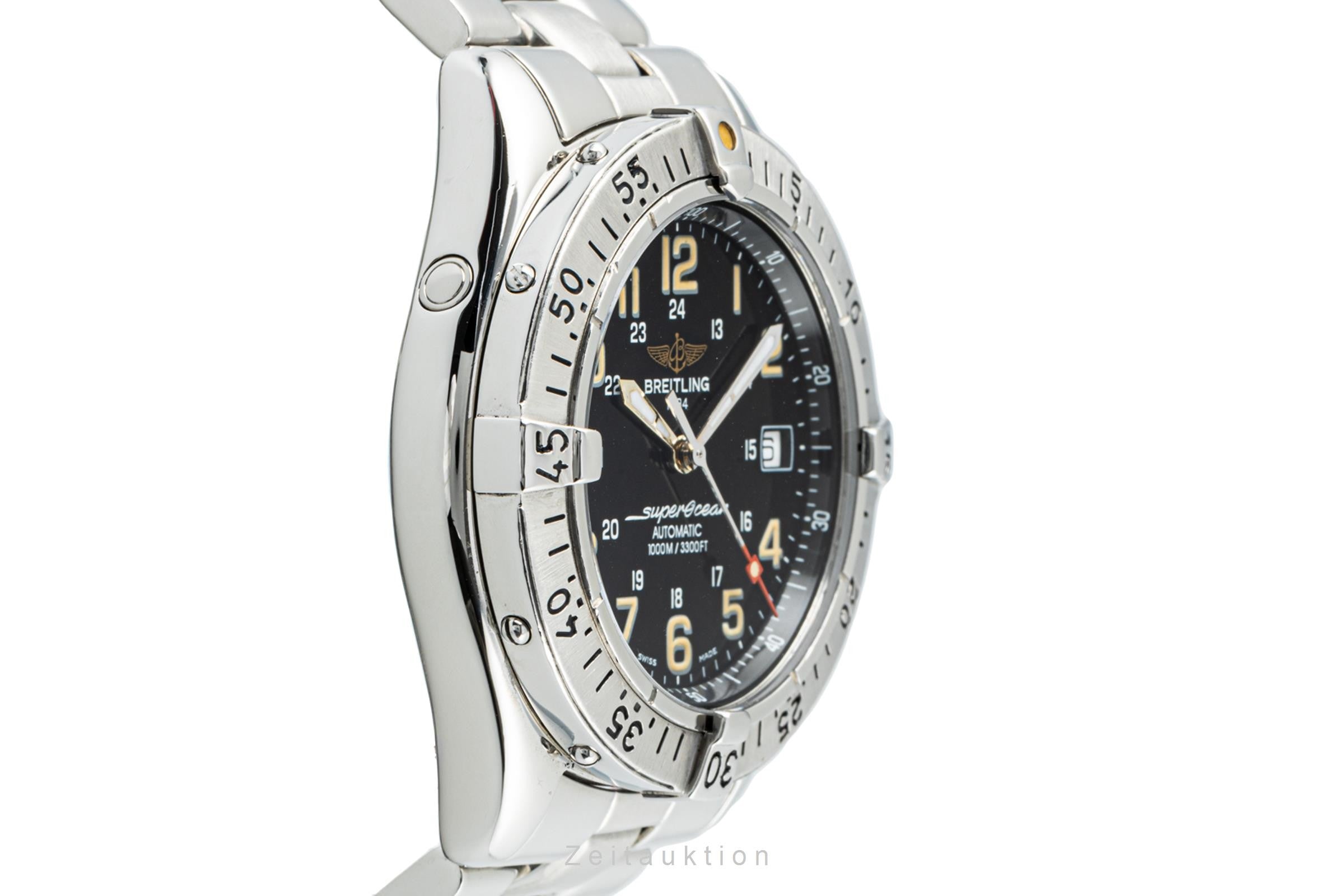 Breitling Superocean steel automatic men's watch A17040 LP: 3950EUR  [2204156]