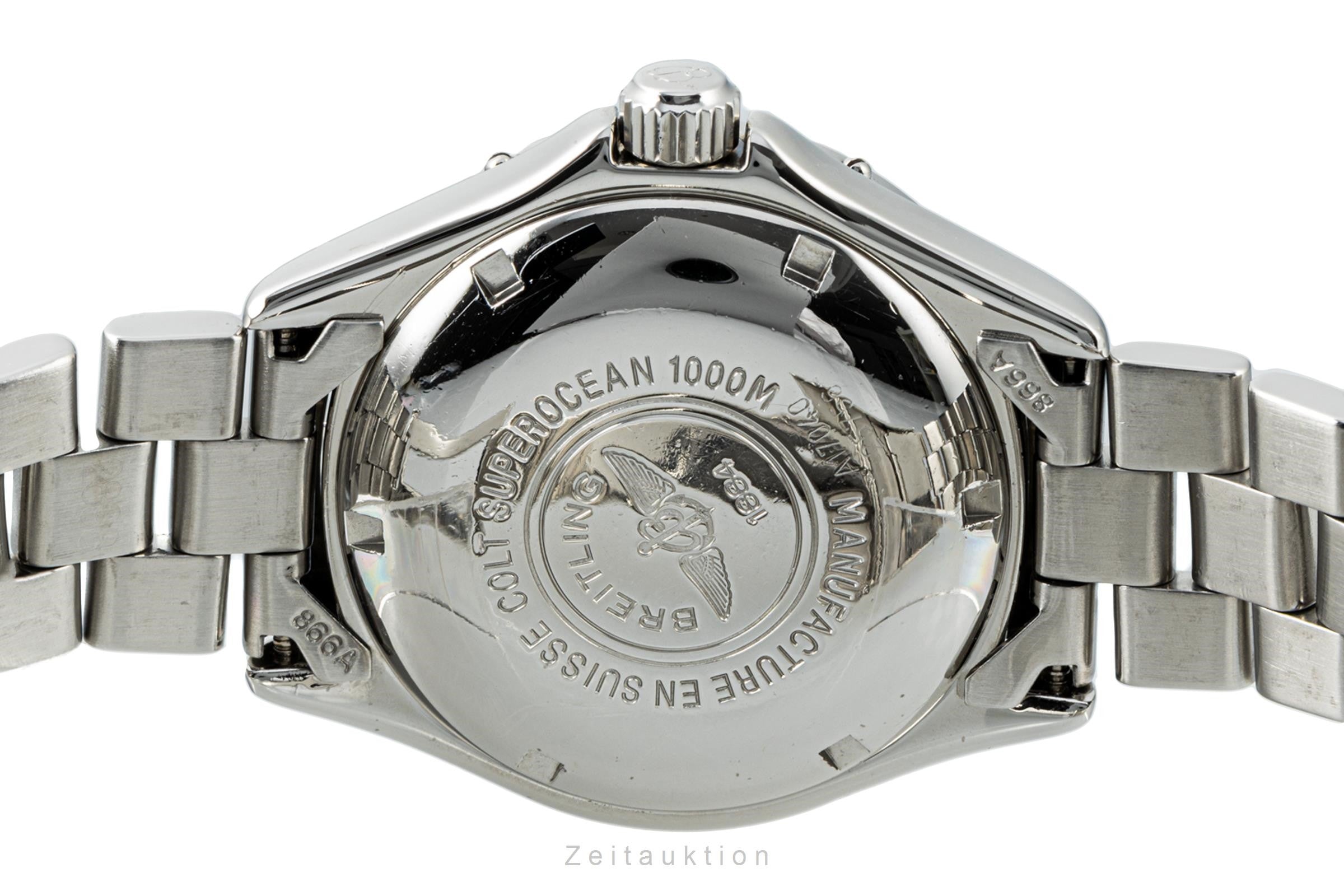 Breitling Superocean steel automatic men's watch A17040 LP: 3950EUR  [2204156]