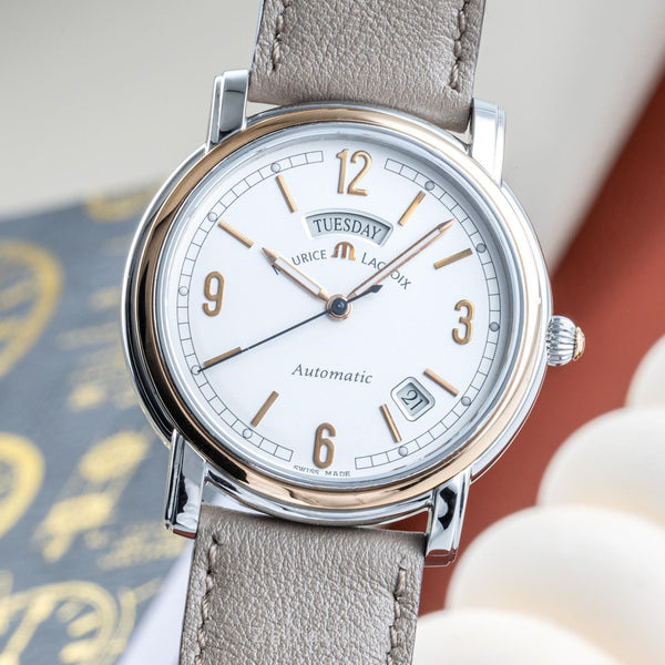 Maurice Lacroix Pontos steel gold automatic PT6027 2204159