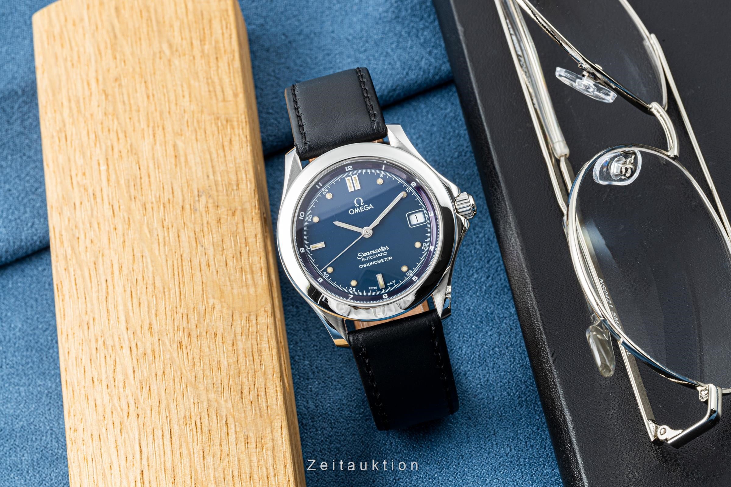 Omega Seamaster steel automatic men's watch 168.1501, 196.1501  [2204176]