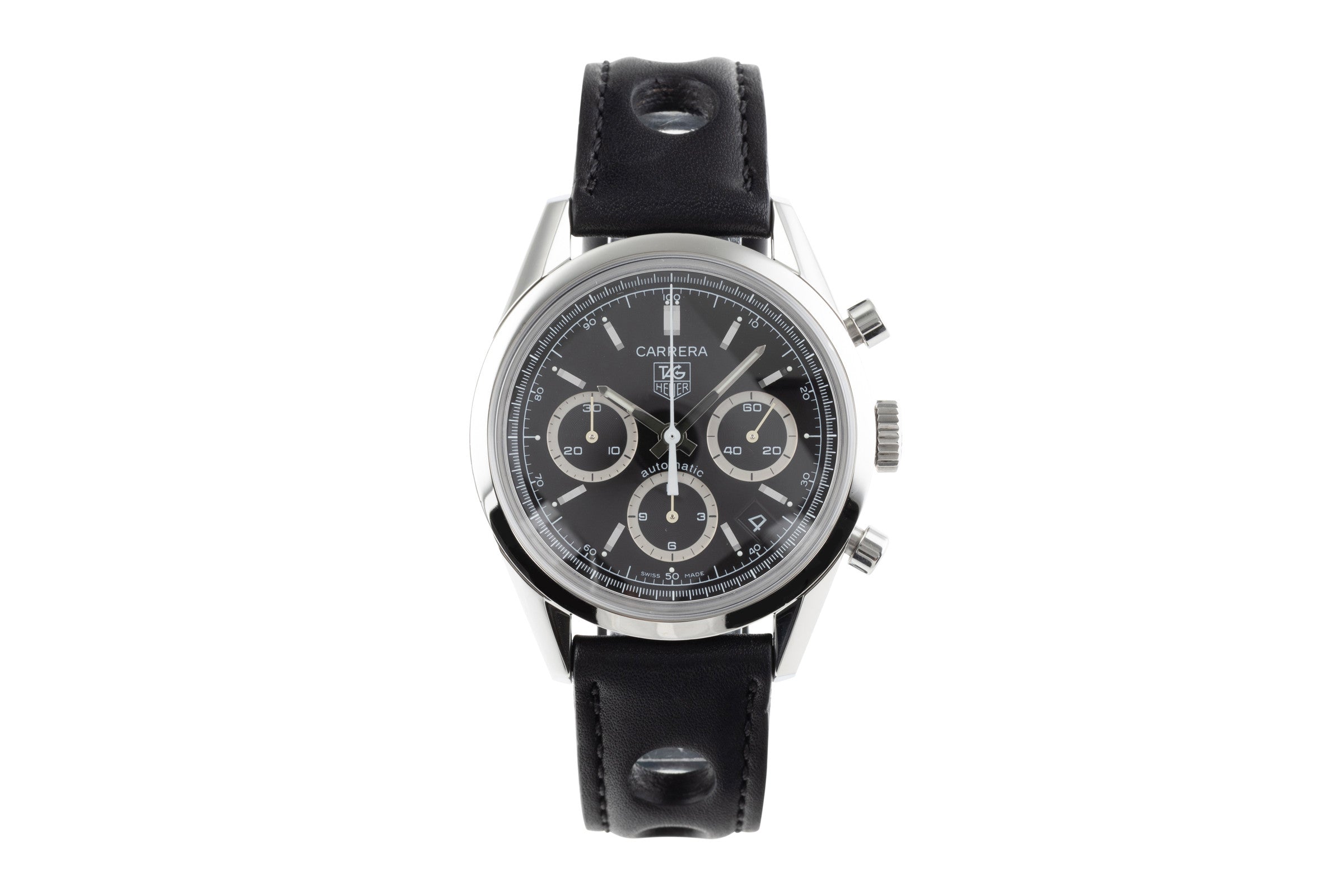 Tag Heuer Carrera Chronograph Automatik Edelstahl Herrenuhr Ref. CV2113-0 [2204186]