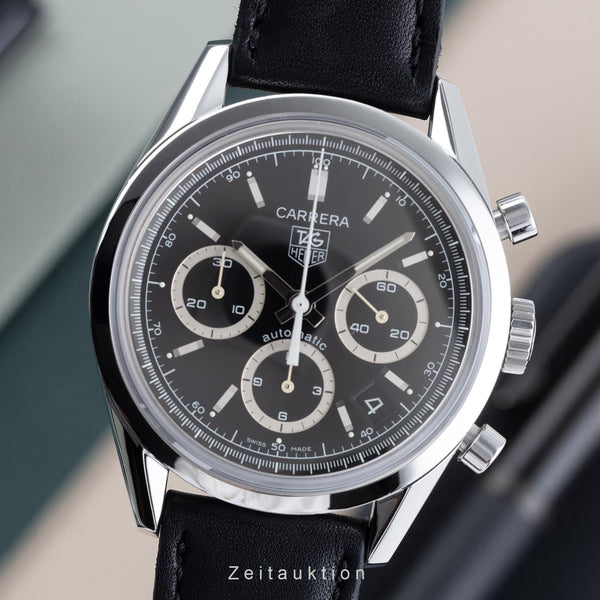Tag Heuer Carrera Chronograph Automatik Edelstahl Herrenuhr Ref. CV2113-0 [2204186]