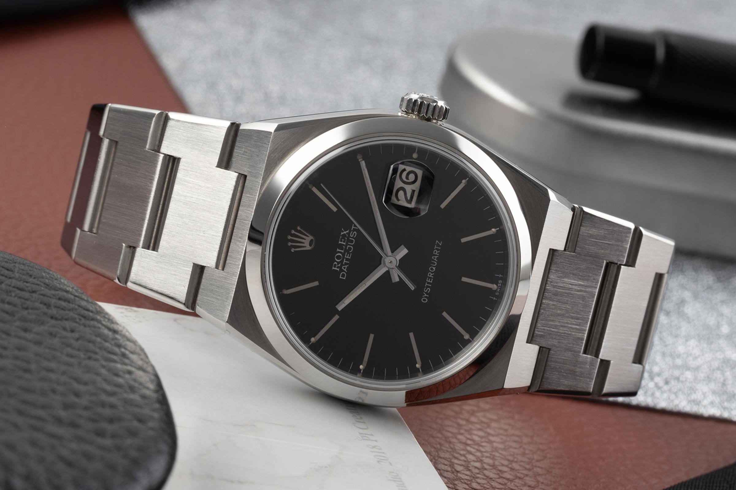 Rolex Datejust Oysterquartz Edelstahl Herrenuhr Ref. 17000  [2204215]