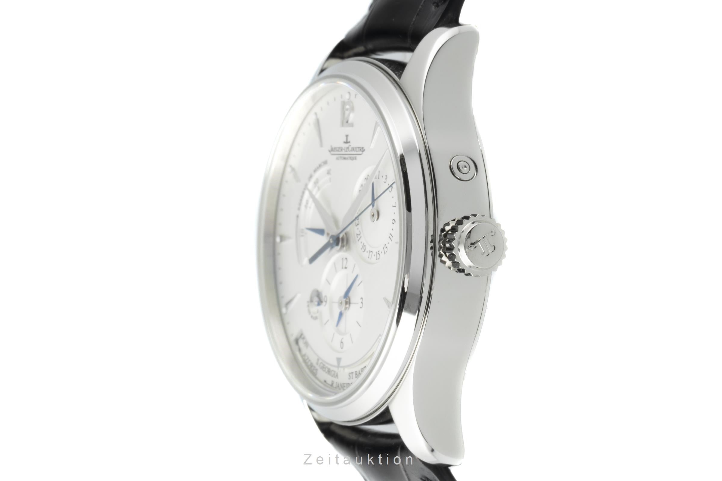 Jaeger LeCoultre Master Geographic acero automático reloj para caballeros Q1428421, 176.8.29.S  [2204225]