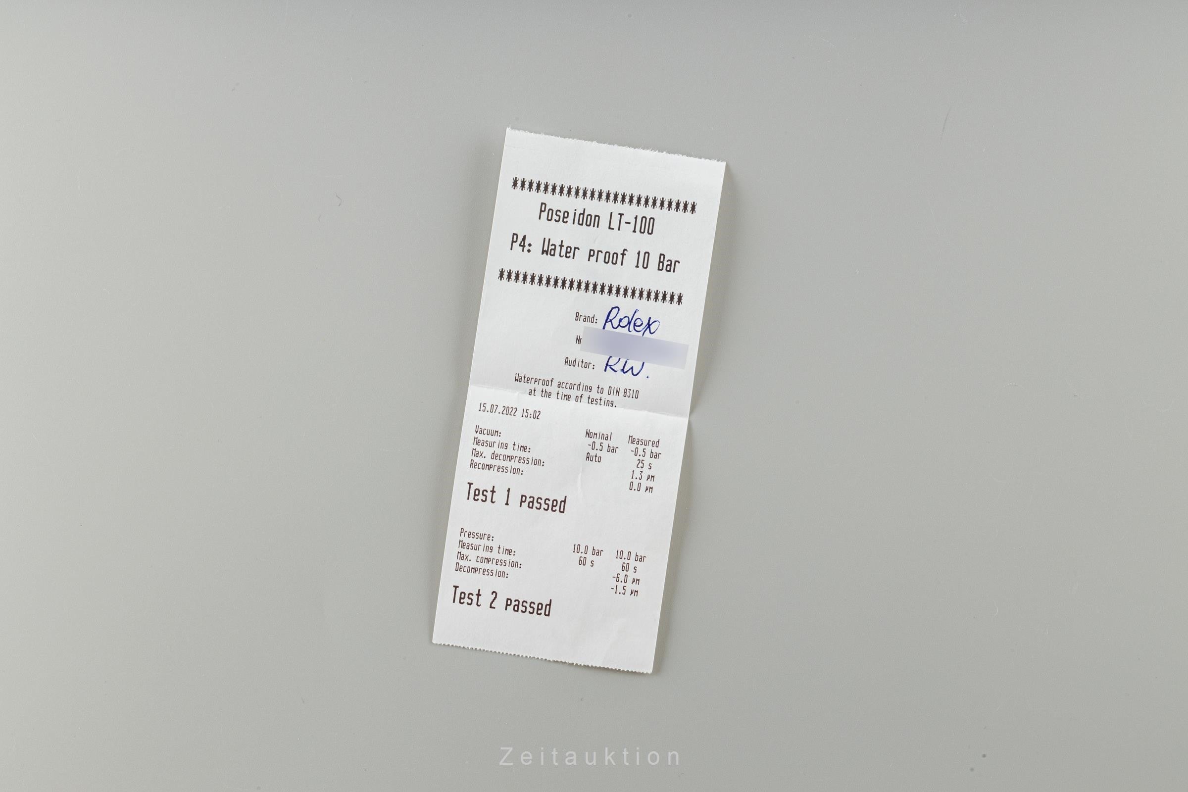 Rolex Submariner acciaio automatismo orologio da uomo 124060  [2204286]