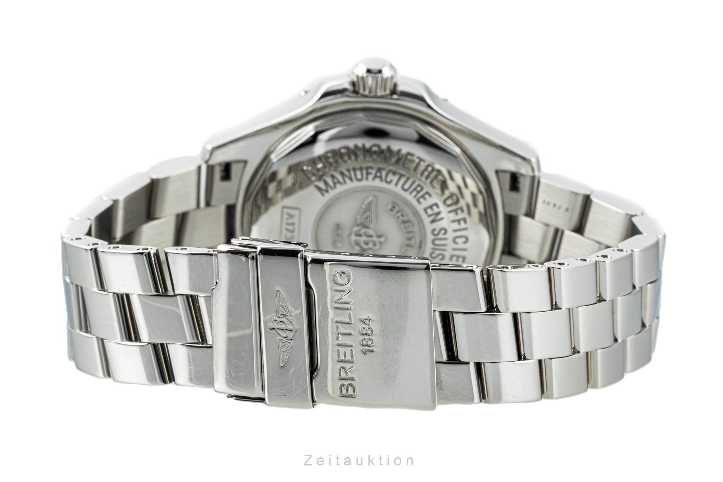 Breitling Superocean acero automático reloj para caballeros A17360 LP: 4600EUR  [2204331]