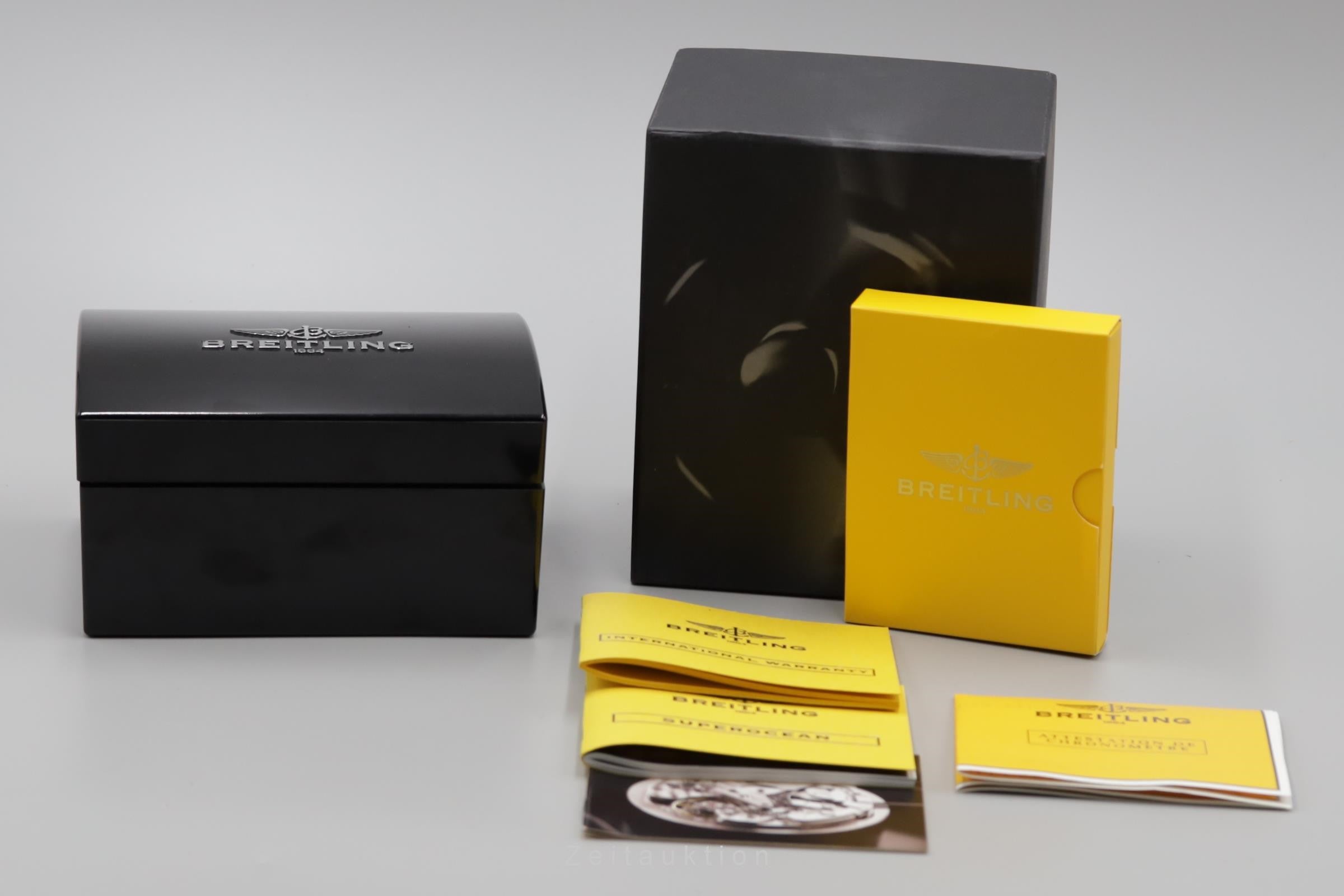 Breitling Superocean acero automático reloj para caballeros A17360 LP: 4600EUR  [2204331]