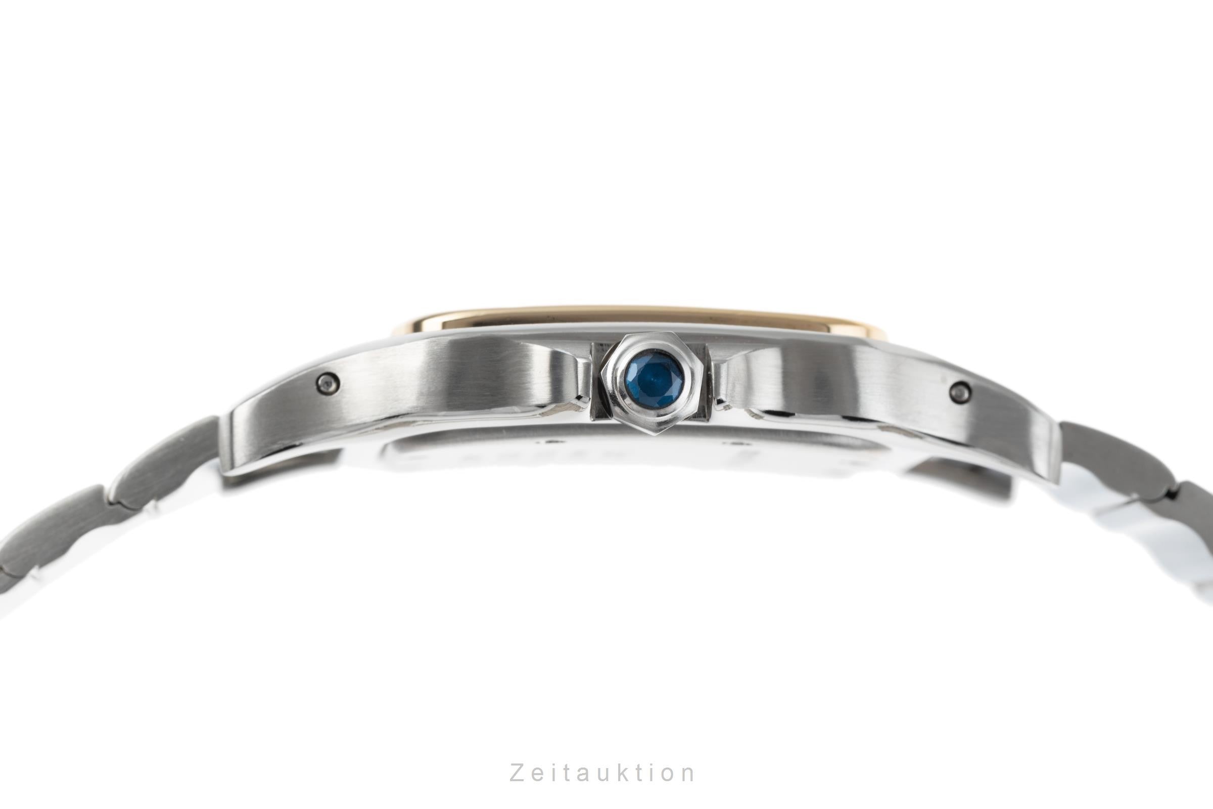 Cartier Santos acier / or  quartz montre pour hommes 187901  [2204332]